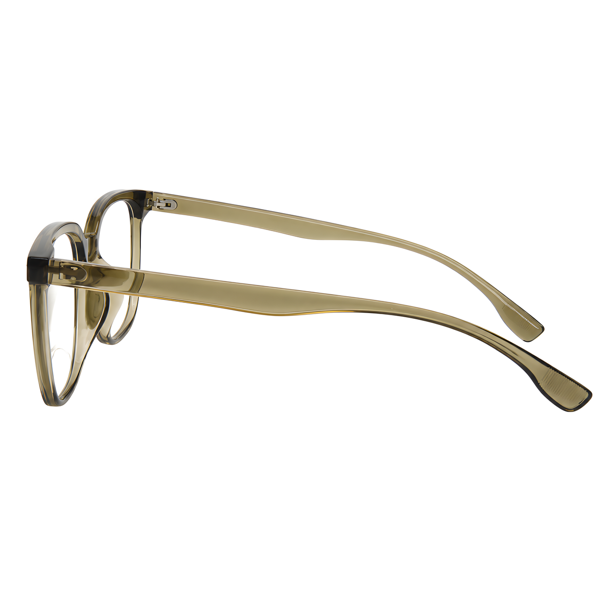 NAGANO Asian fit eyeglasses - 9056白底图冷茶色2
