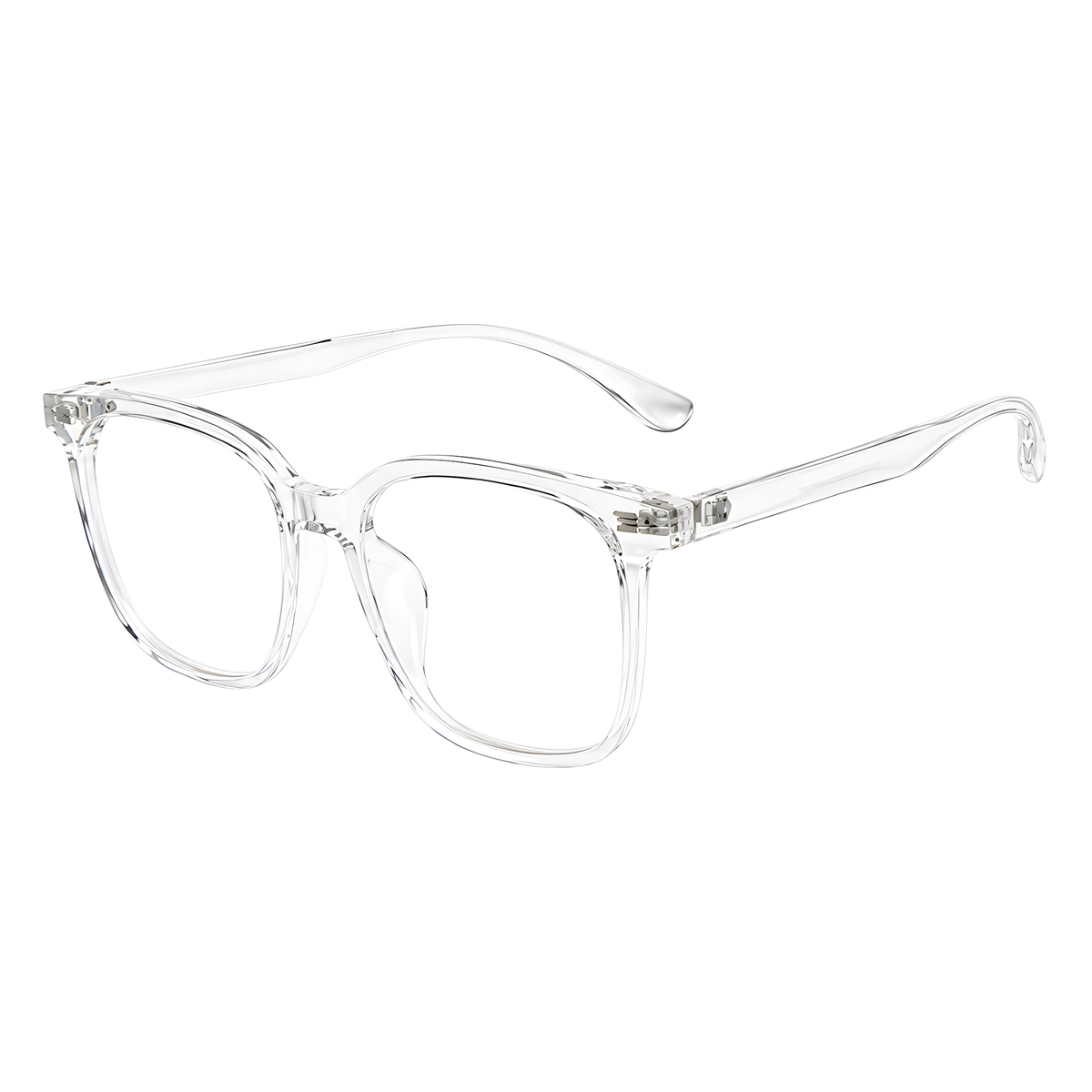 NAGANO Asian fit eyeglasses - 9056白底图透明色3