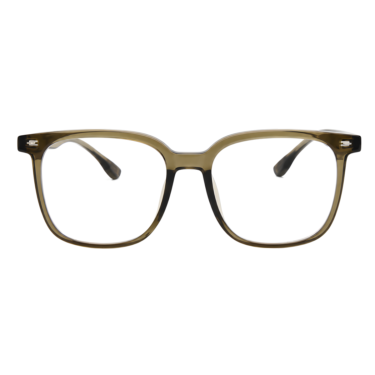 NAGANO Asian fit eyeglasses - 9056白底图冷茶色3