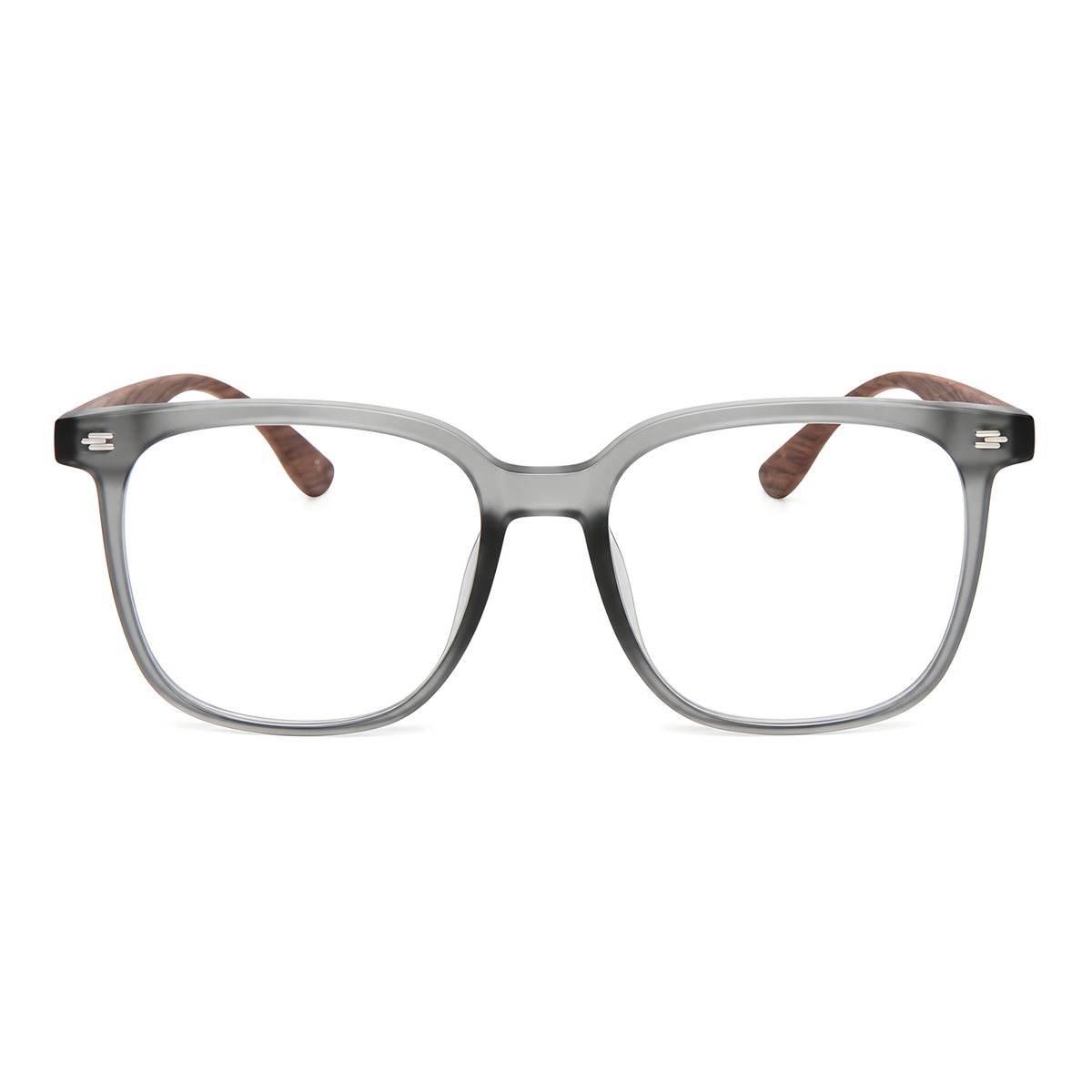 NAGANO Asian fit eyeglasses - 9056白底图砂灰色3