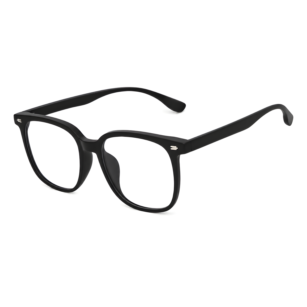 NAGANO Asian fit eyeglasses - 9056白底图砂黑色
