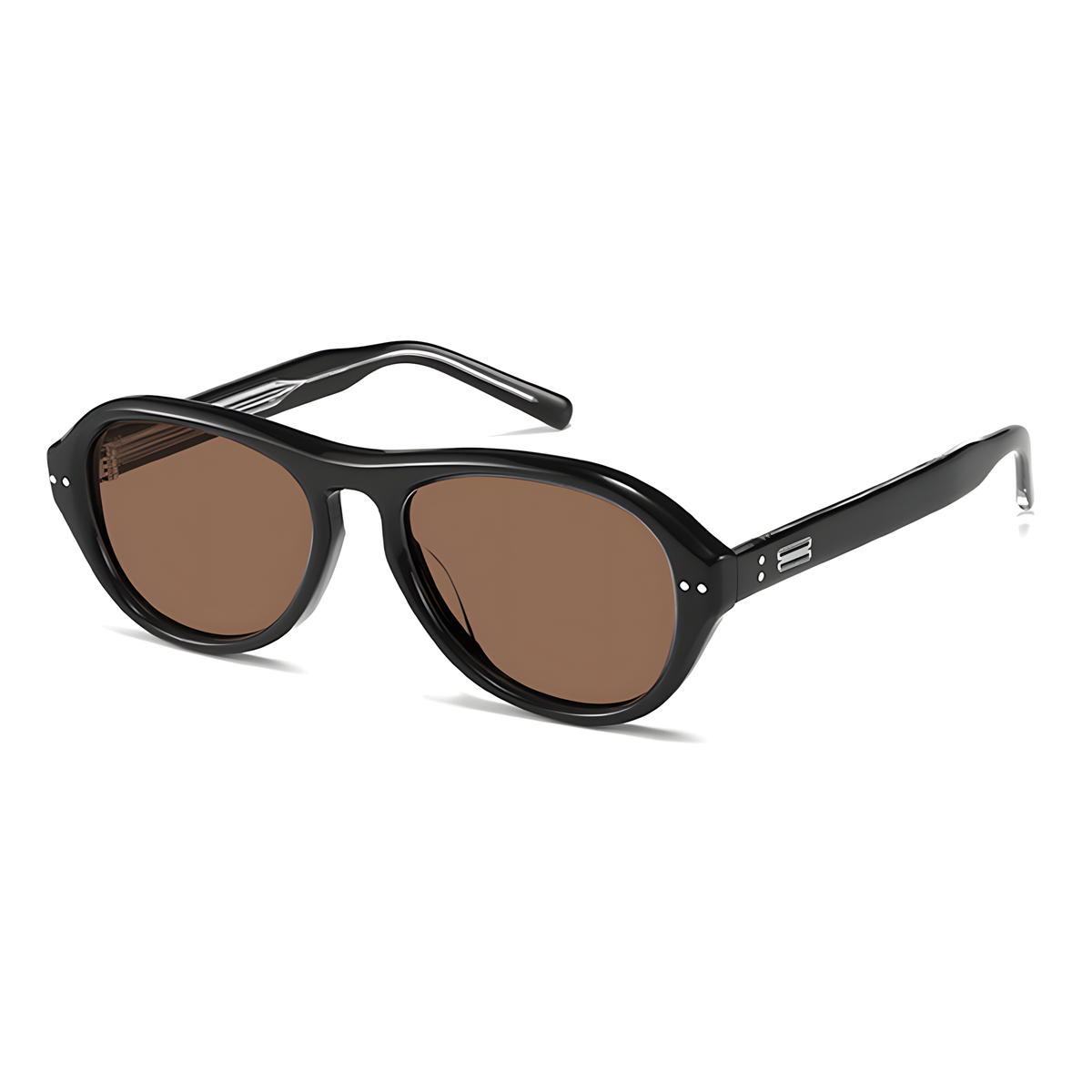 LERICI - Black / Brown Lens - view 1 #Color_Black / Brown Lens