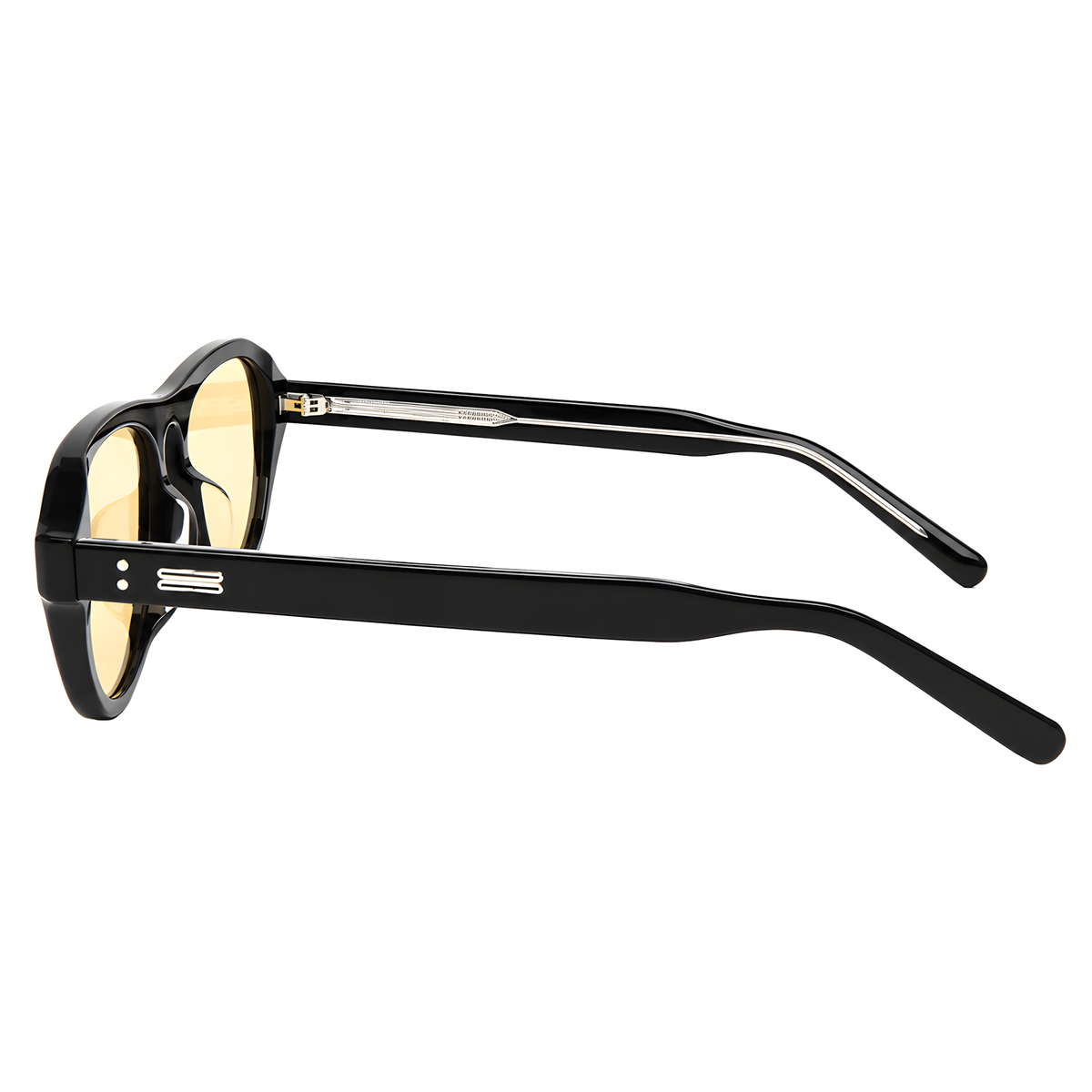 LERICI - Black / Coconut Brown Lens - view 1 #Color_Black / Coconut Brown Lens