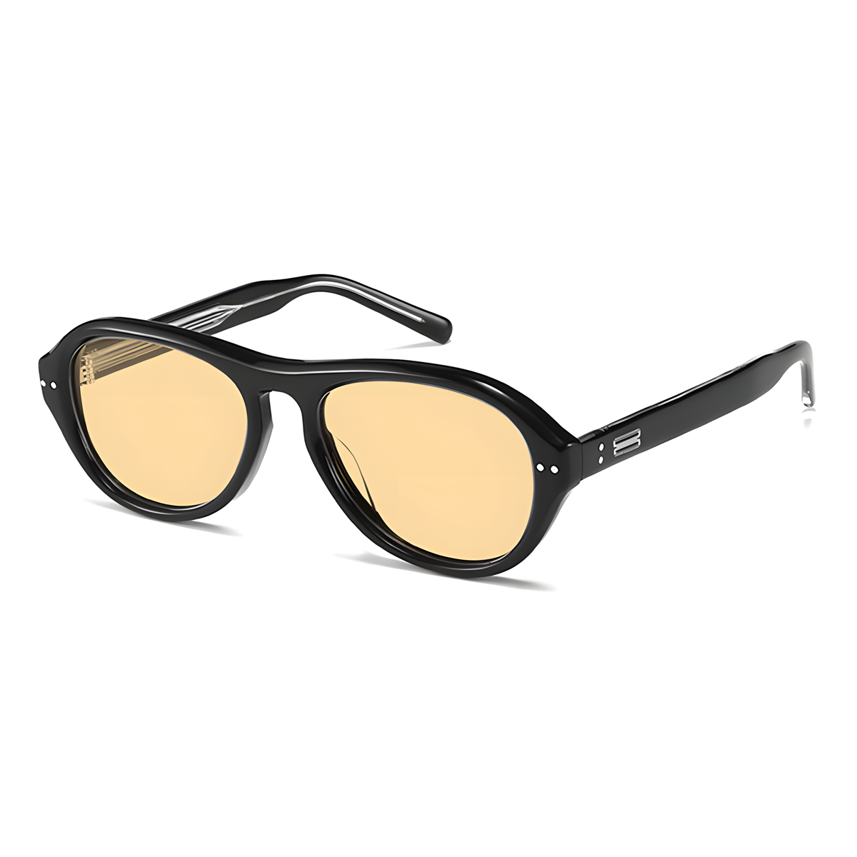 LERICI - Black / Coconut Brown Lens - view 3 #Color_Black / Coconut Brown Lens
