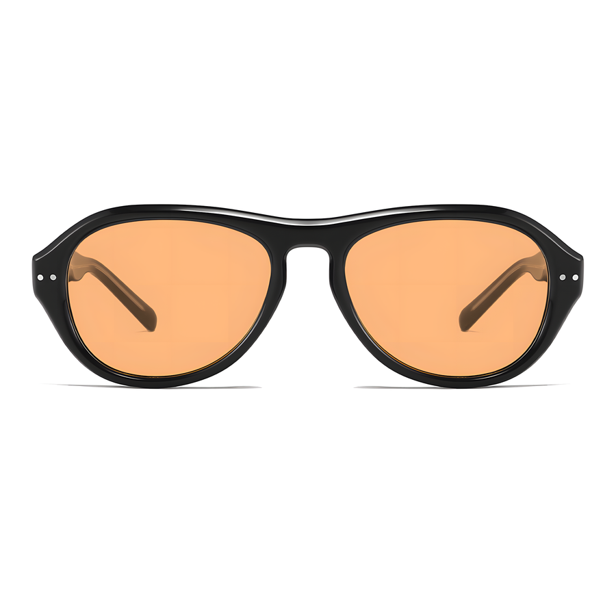 LERICI - Black / Orange Lens - view 1 #Color_Black / Orange Lens