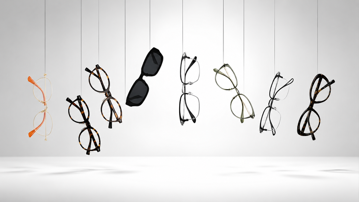 Asian Low Bridge<br>Glasses