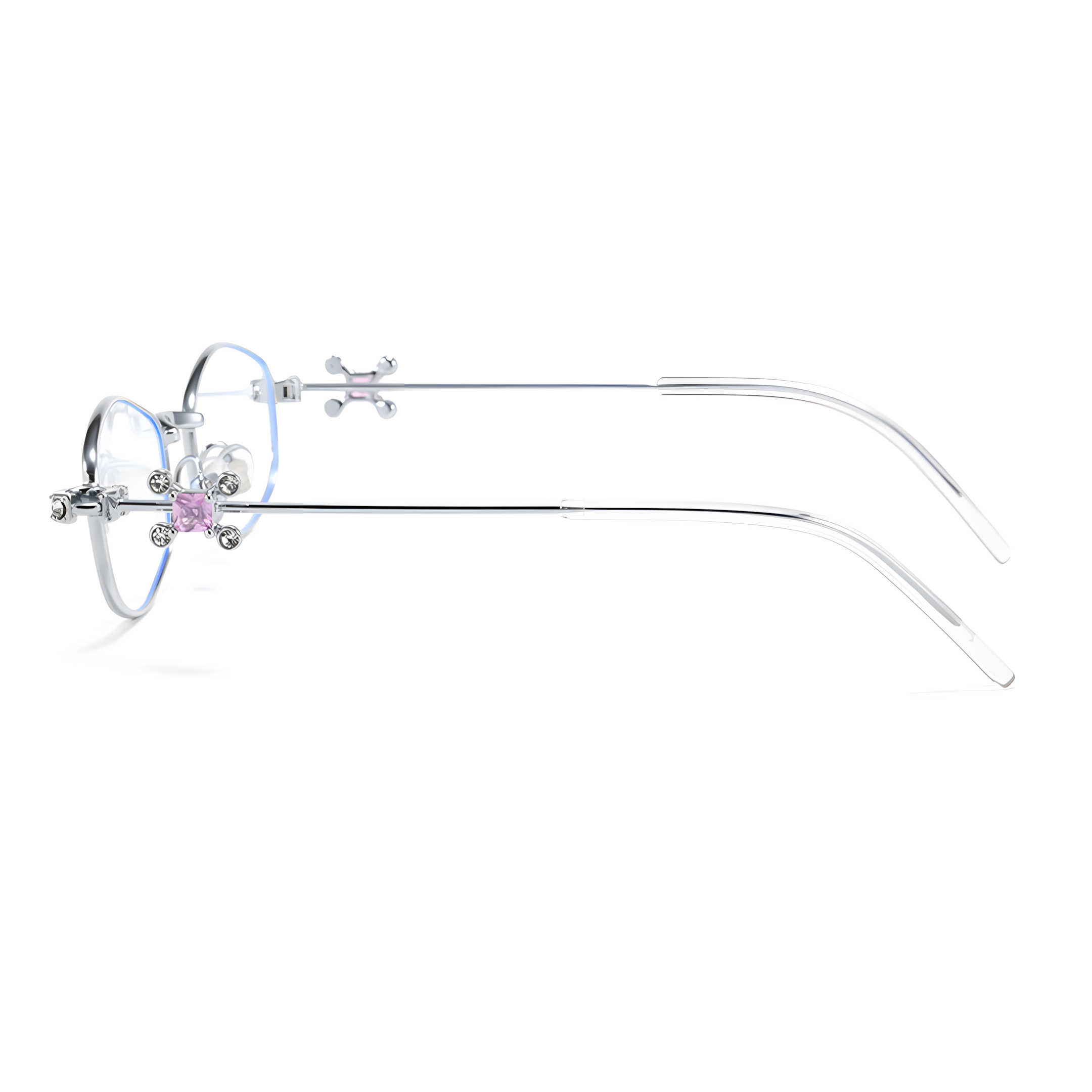 SUZUME eyeglasses - F-30915Y-SILVER (2)
