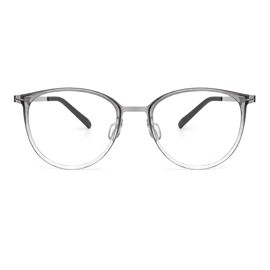 KAWAGOE Gray Asian fit eyeglasses