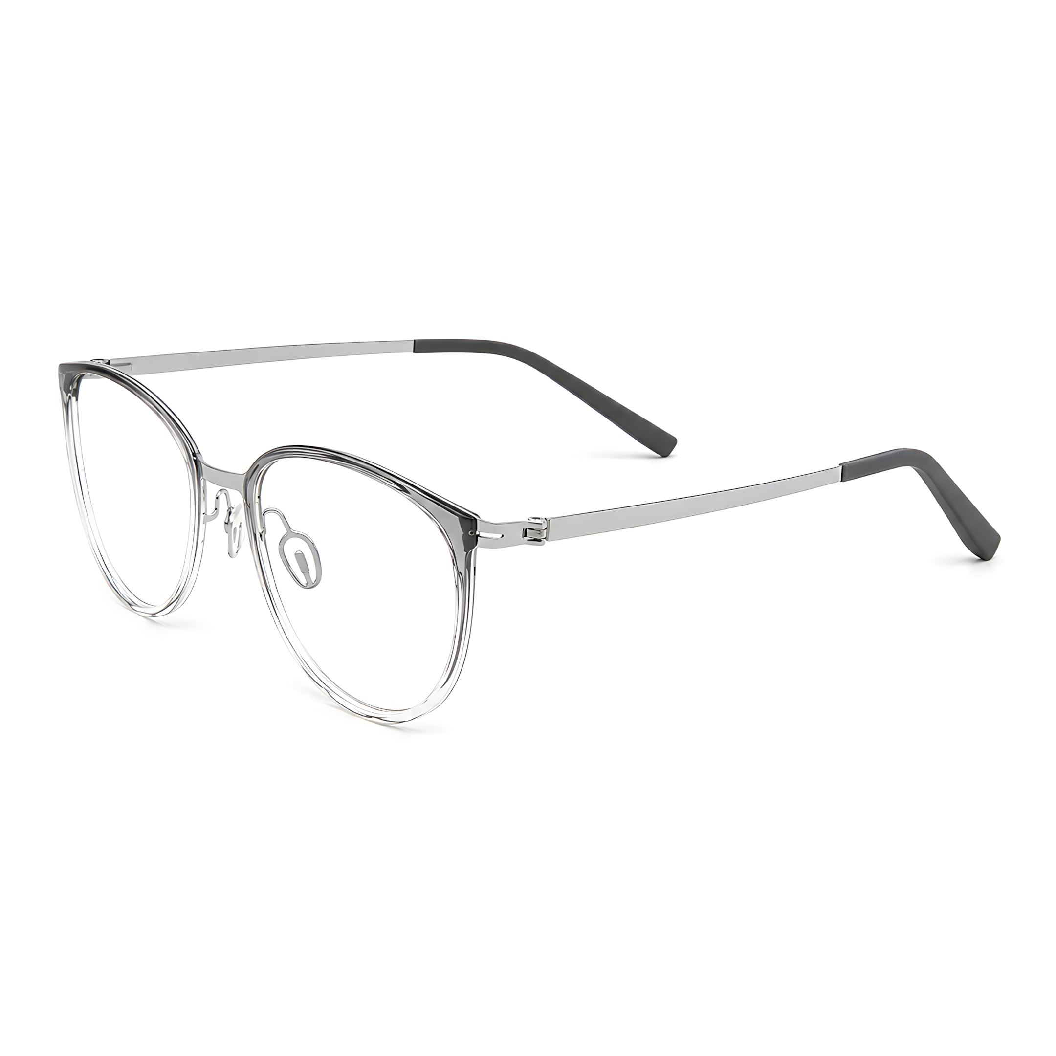 KAWAGOE Gray Asian fit eyeglasses