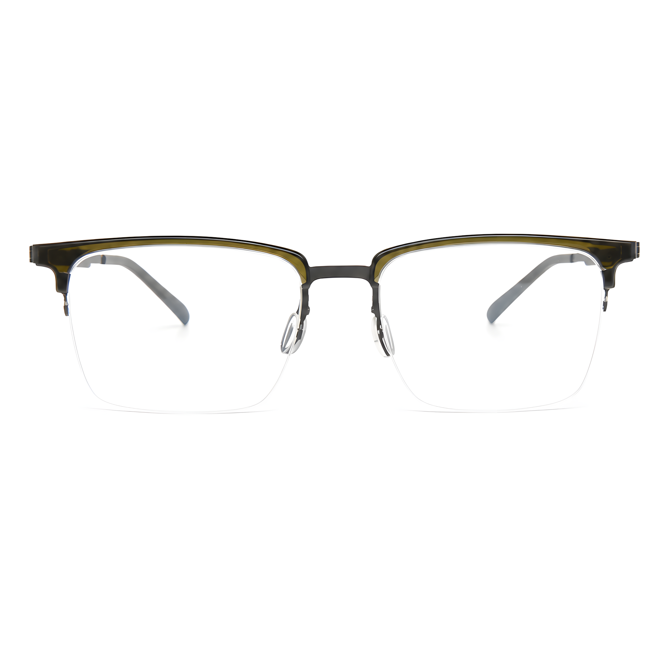 JEJU Tea/Gunmetal Asian fit eyeglasses