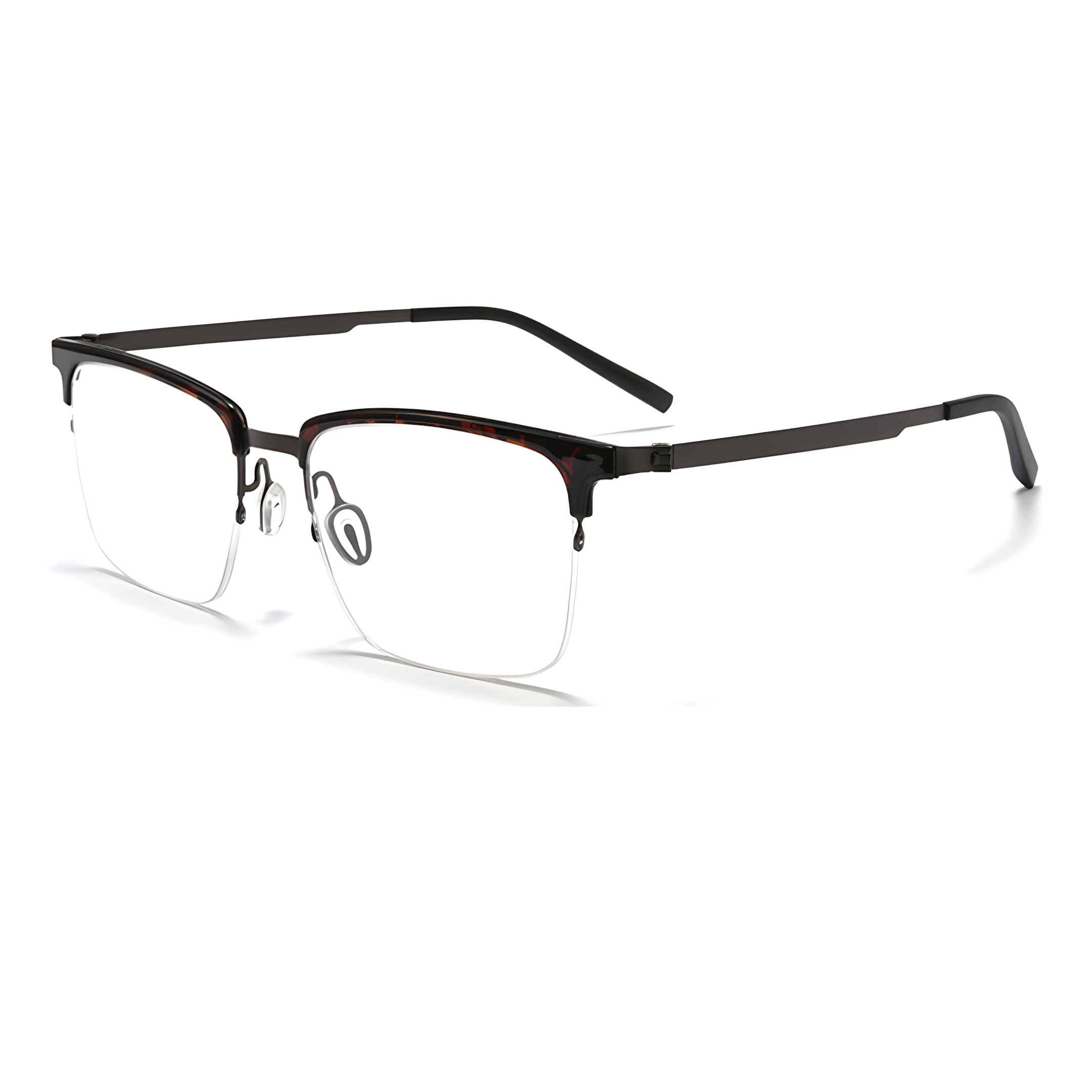 JEJU Tortoise/Gunmetal Asian fit eyeglasses