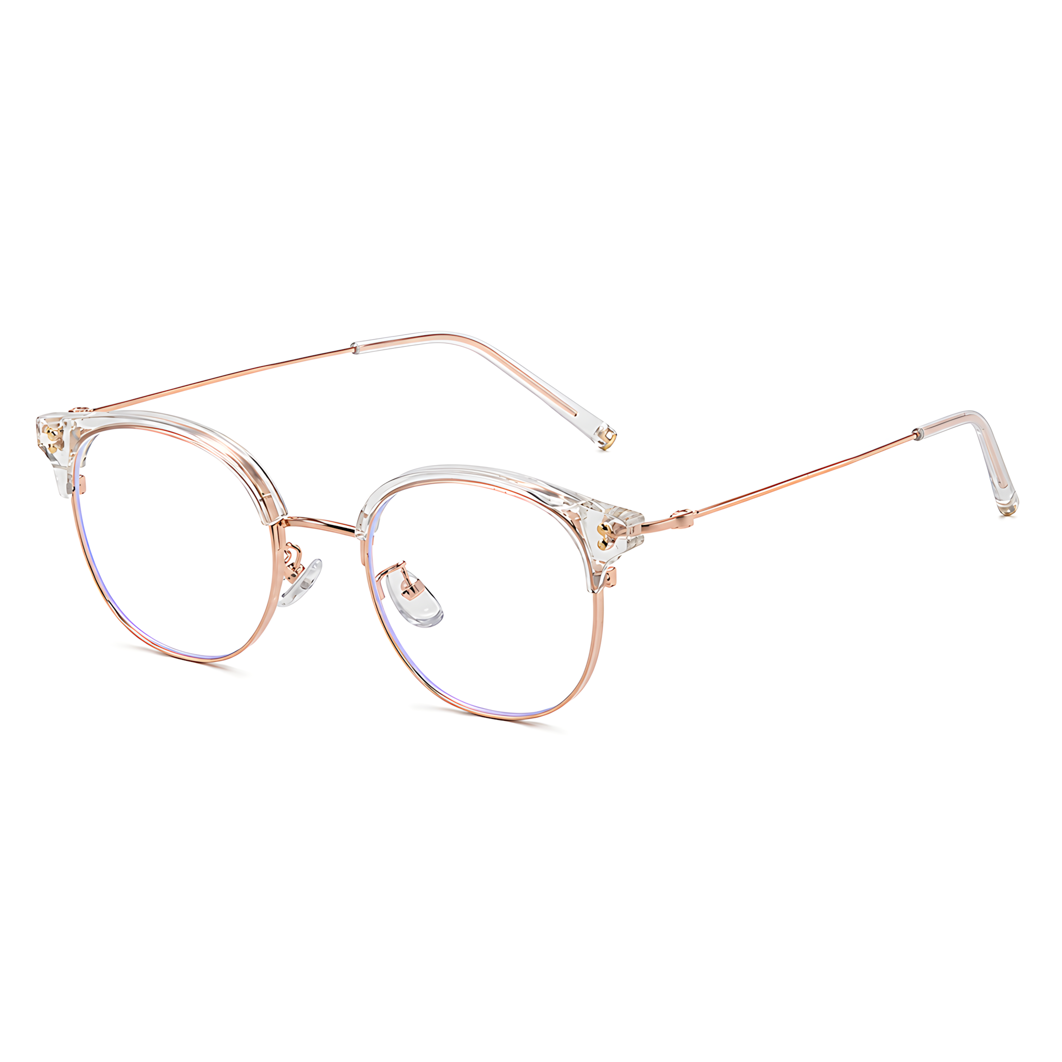 KURASHIKI Rose Gold Asian fit eyeglasses