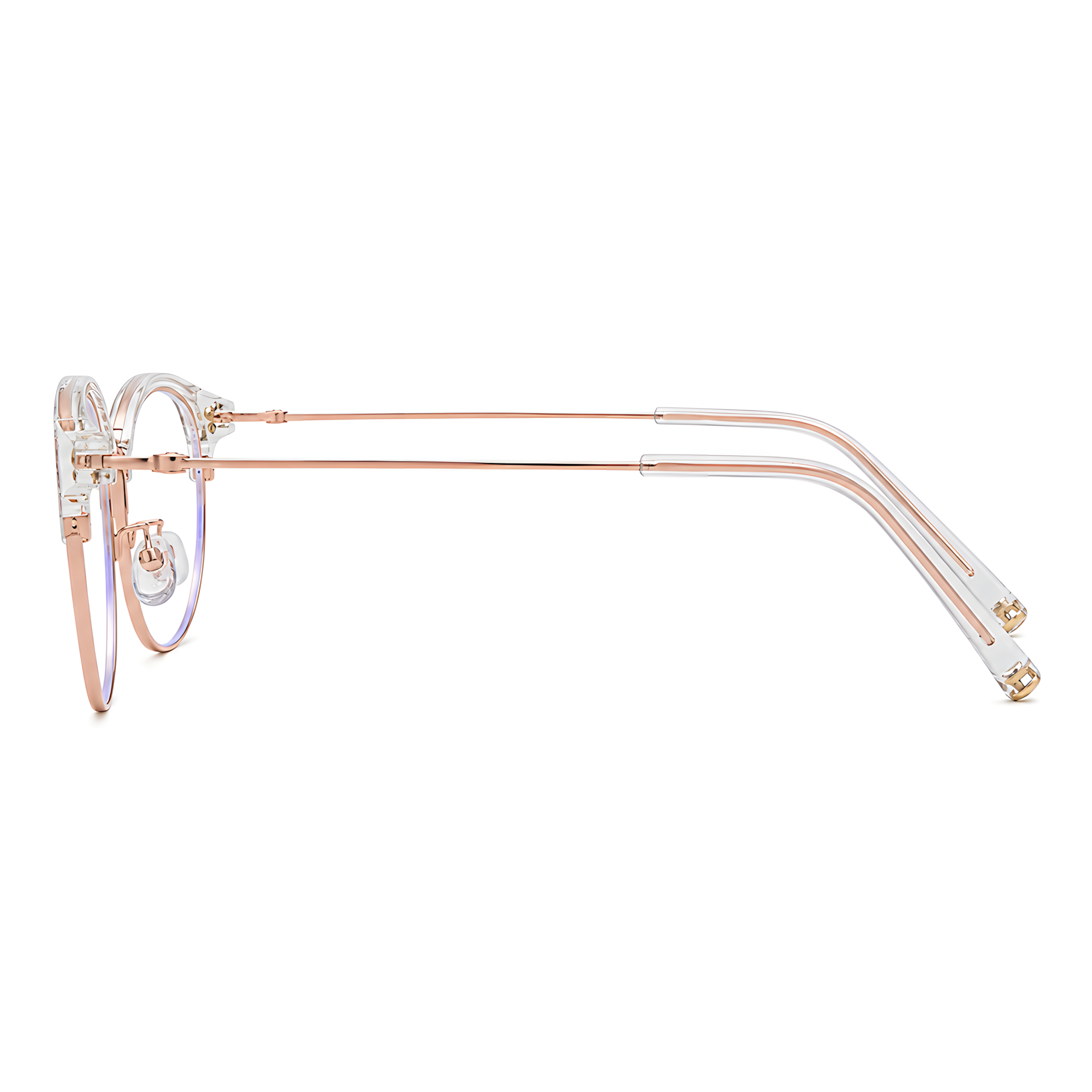 KURASHIKI Rose Gold Asian fit eyeglasses
