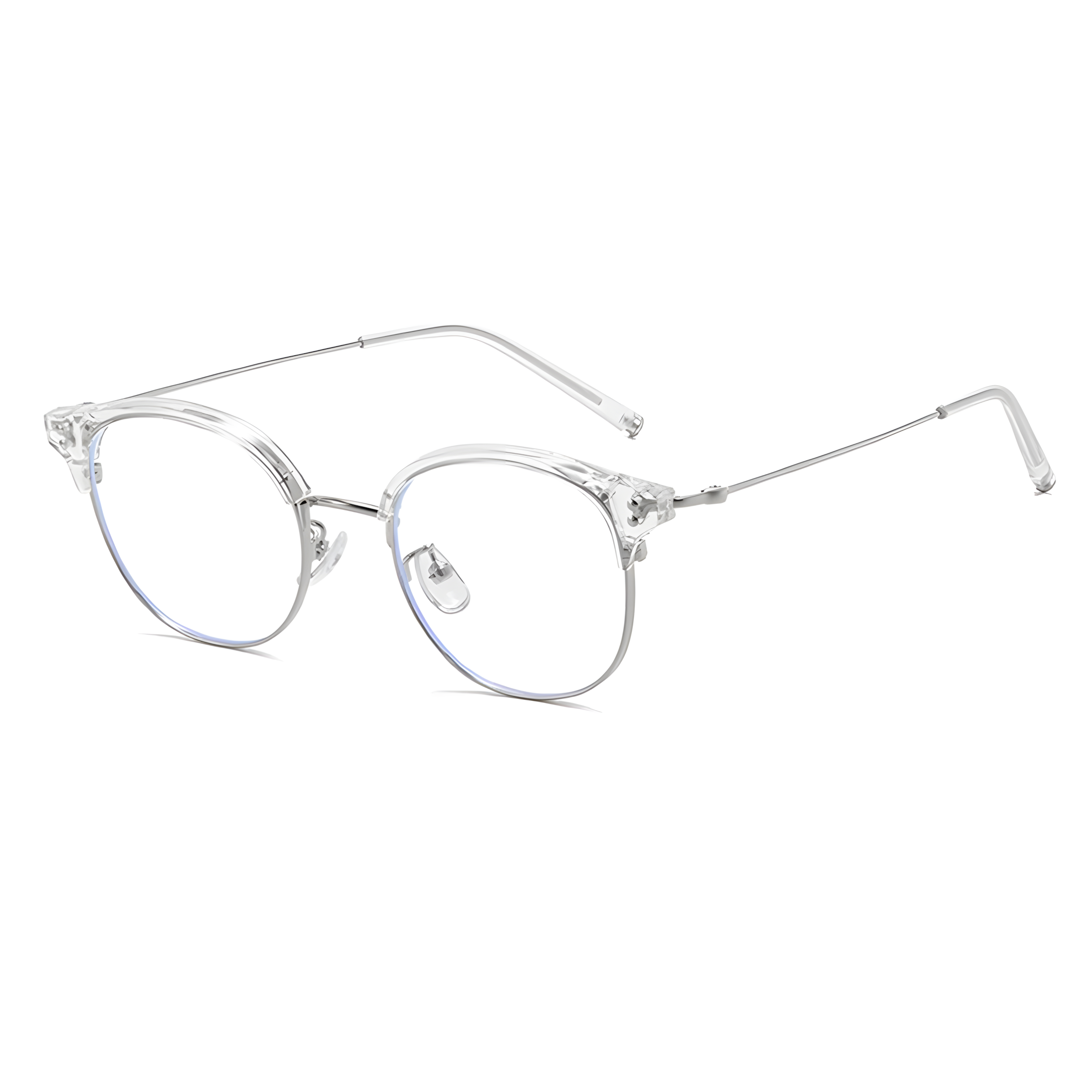 KURASHIKI Silver Asian fit eyeglasses