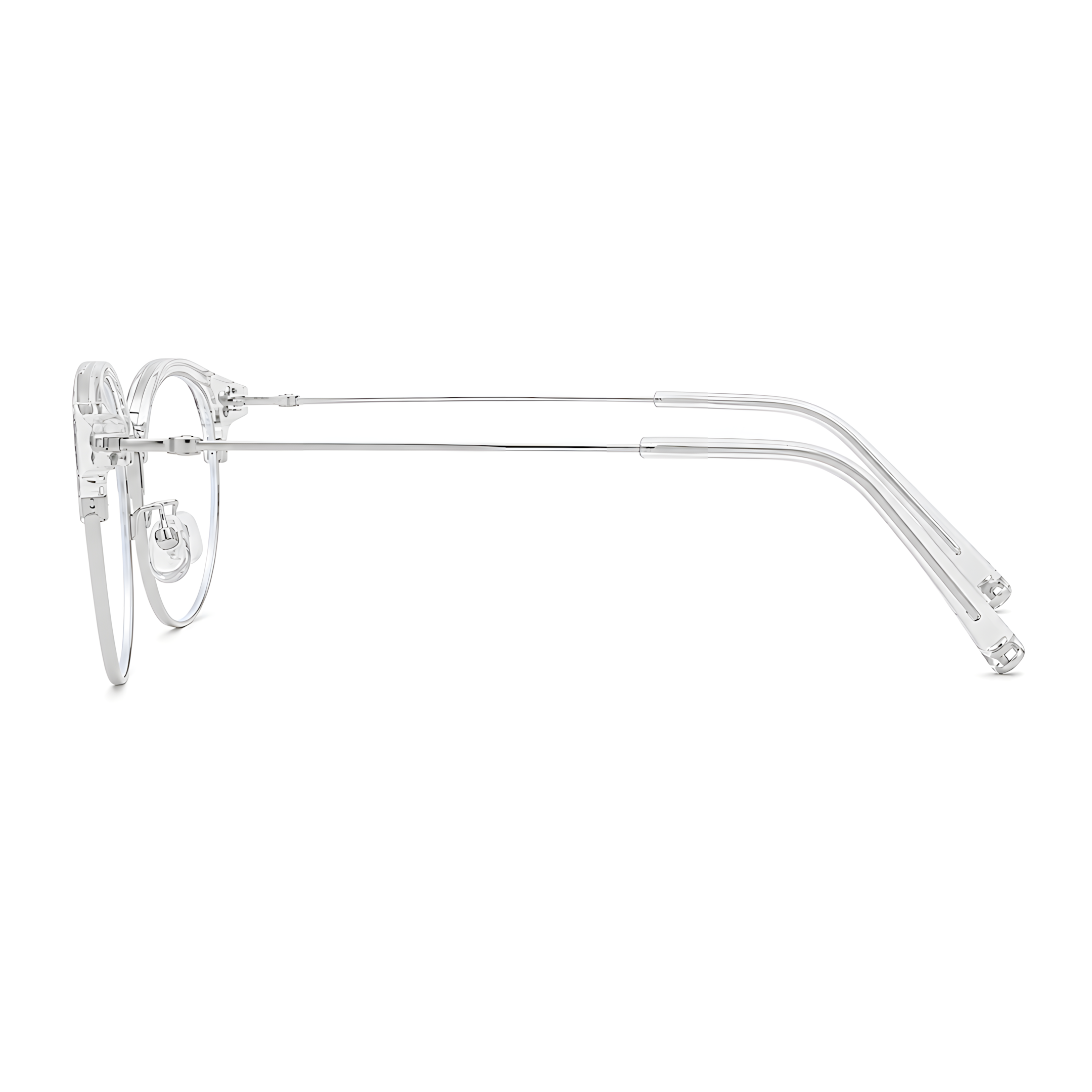 KURASHIKI Silver Asian fit eyeglasses