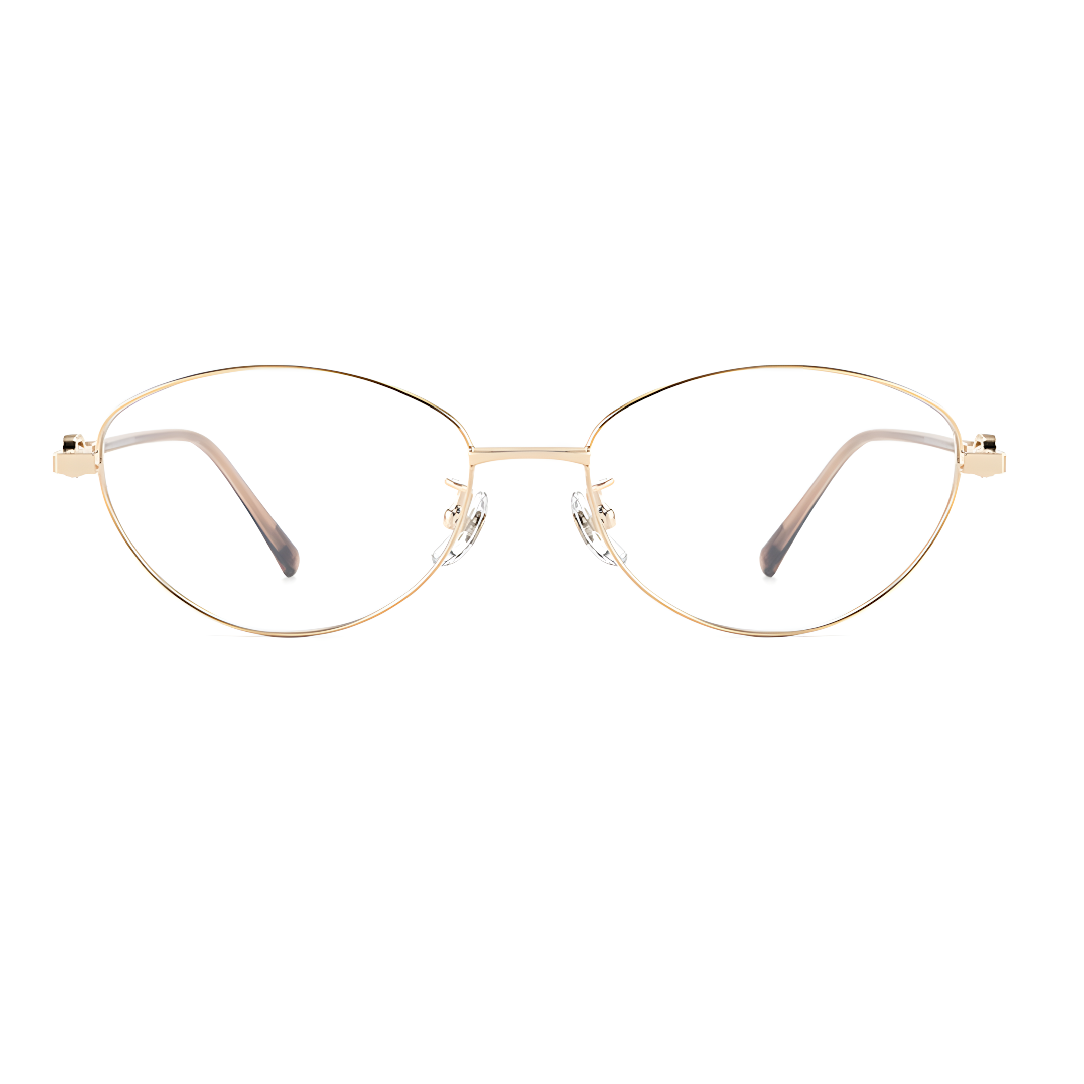 YOKOHAMA Brown/Gold Asian fit eyeglasses