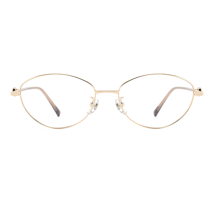 YOKOHAMA Brown/Gold Asian fit eyeglasses