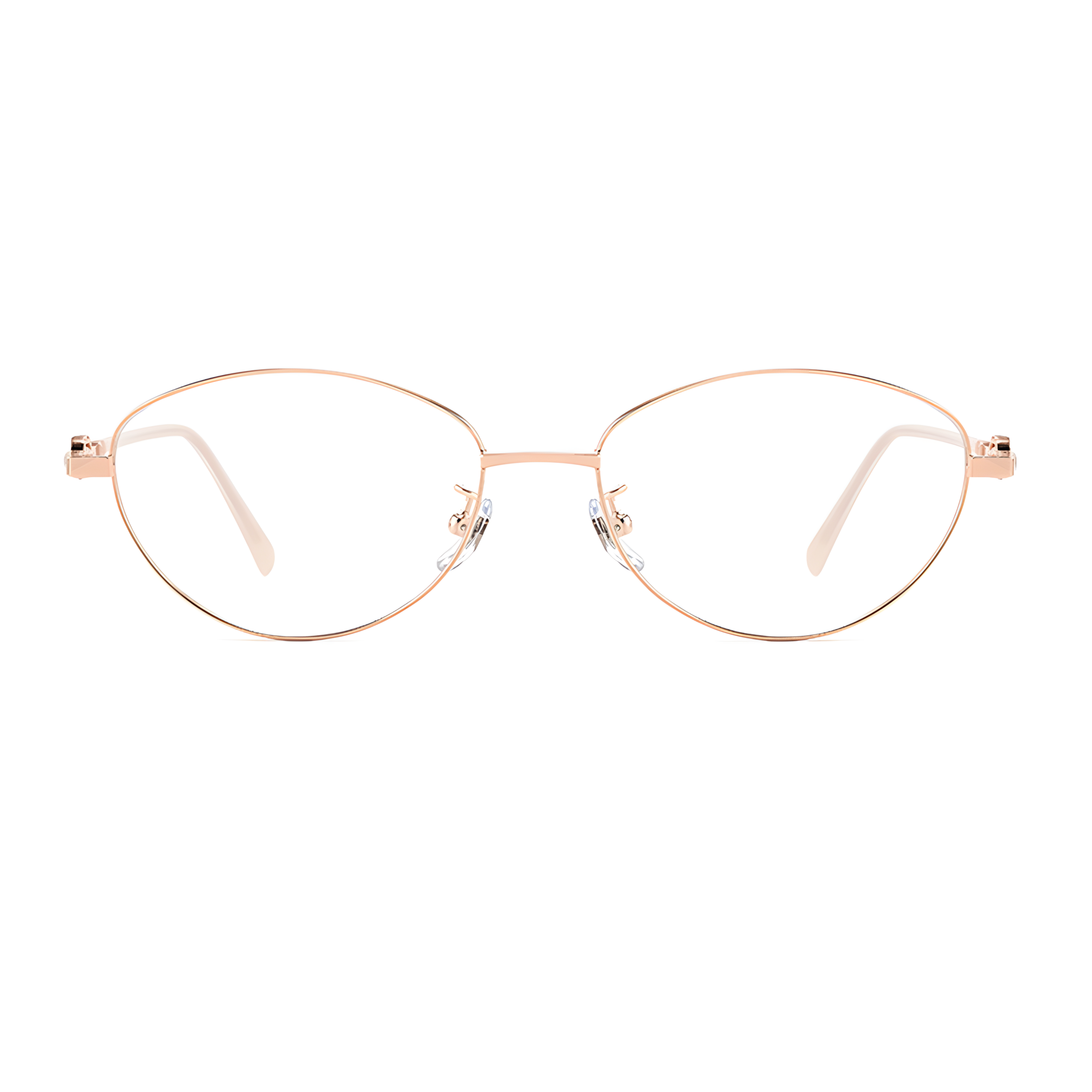 YOKOHAMA Milk/Rose Gold Asian fit eyeglasses