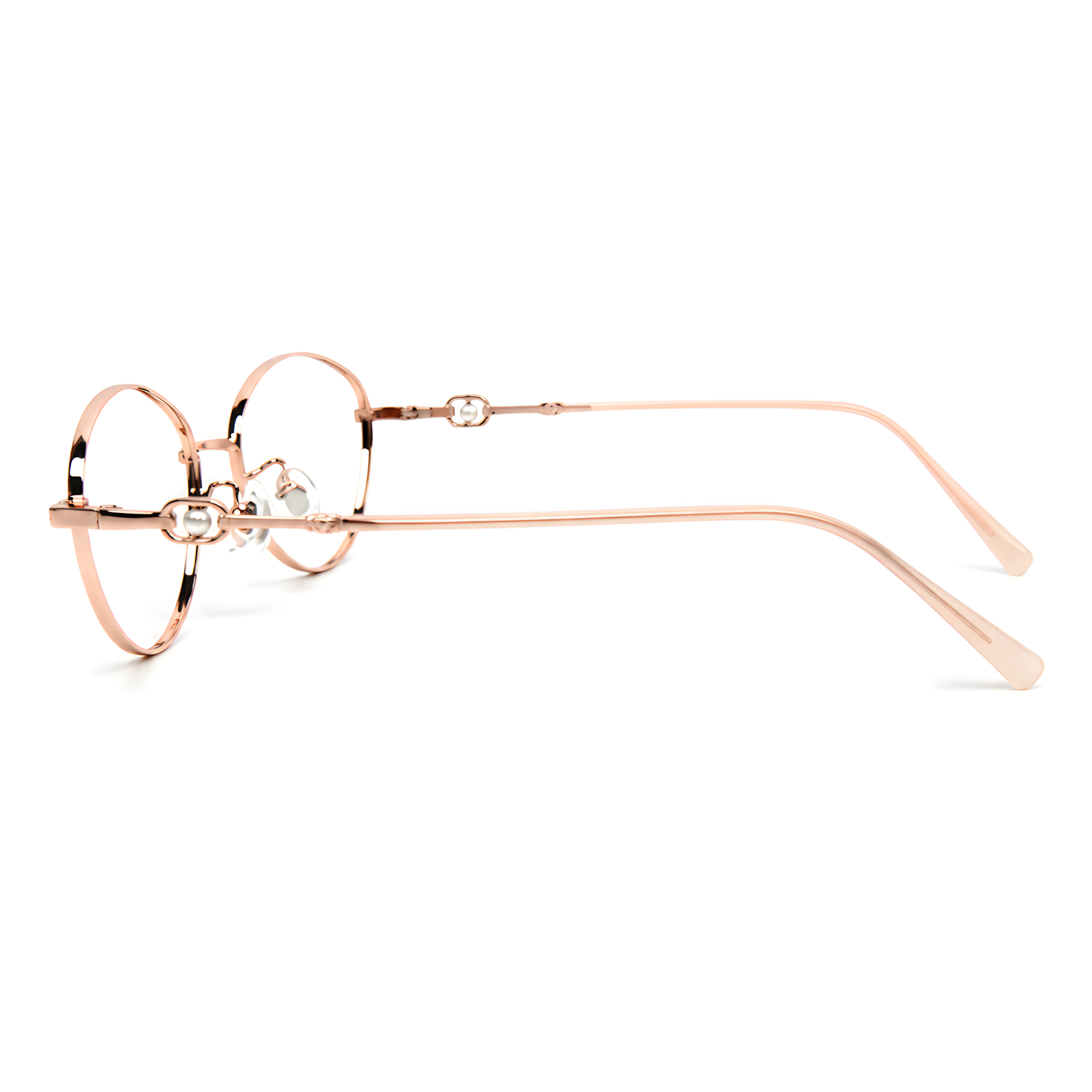 YOKOHAMA Milk/Rose Gold Asian fit eyeglasses