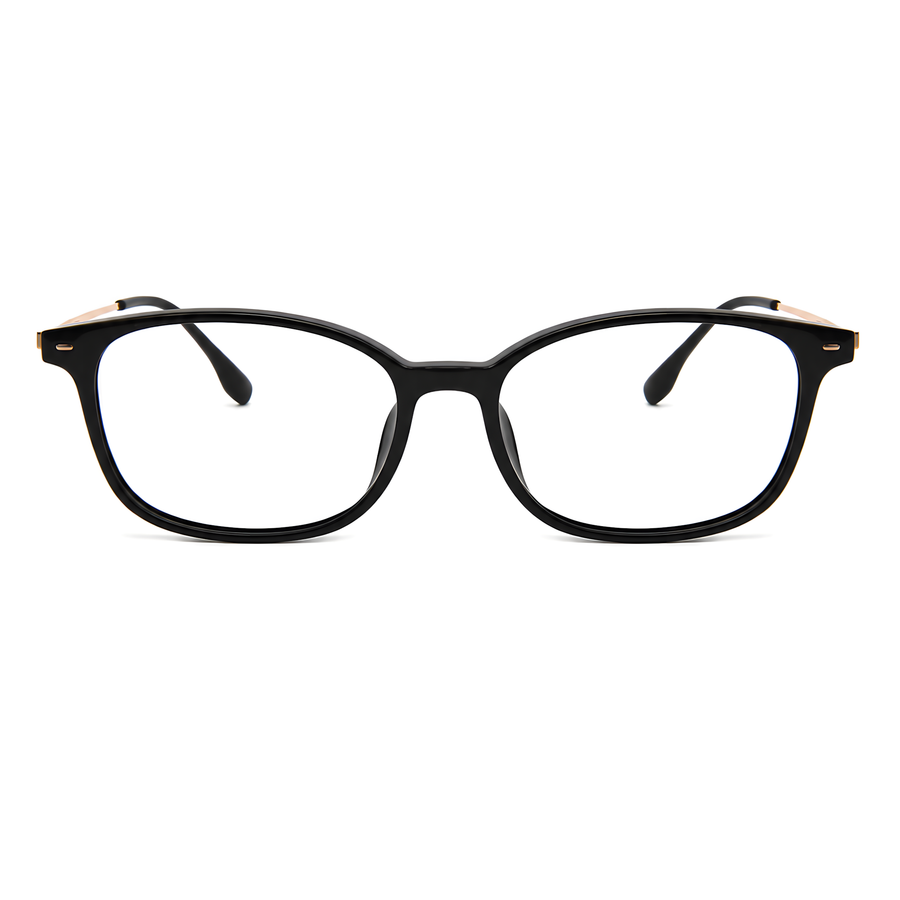 KOENJI Black/Rose Gold Asian fit eyeglasses