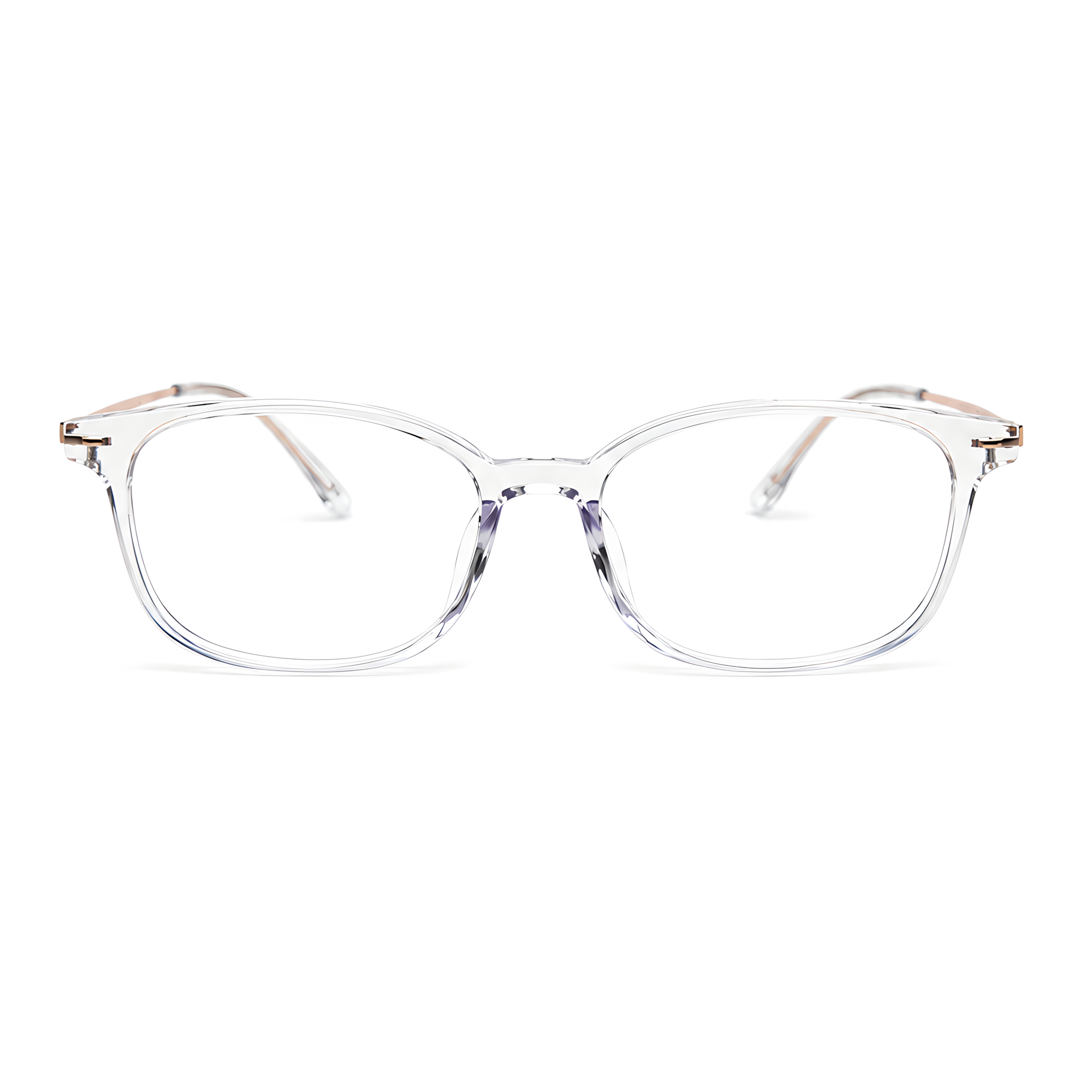 KOENJI Translucent/Rose Gold Asian fit eyeglasses