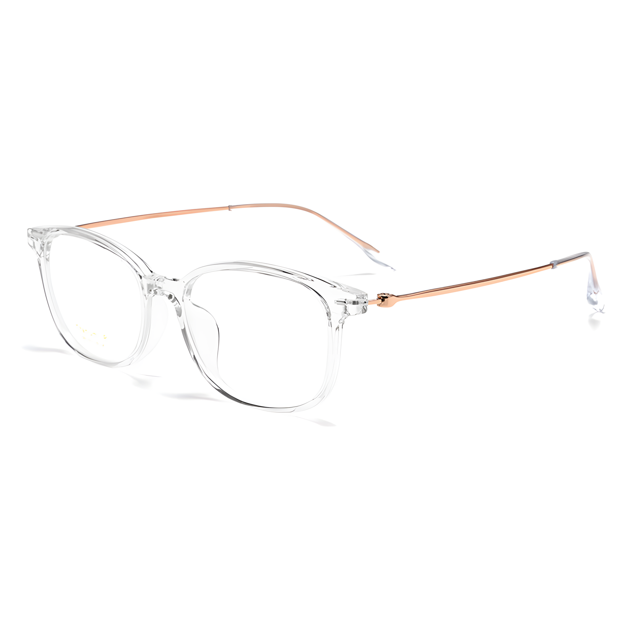 KOENJI Translucent/Rose Gold Asian fit eyeglasses