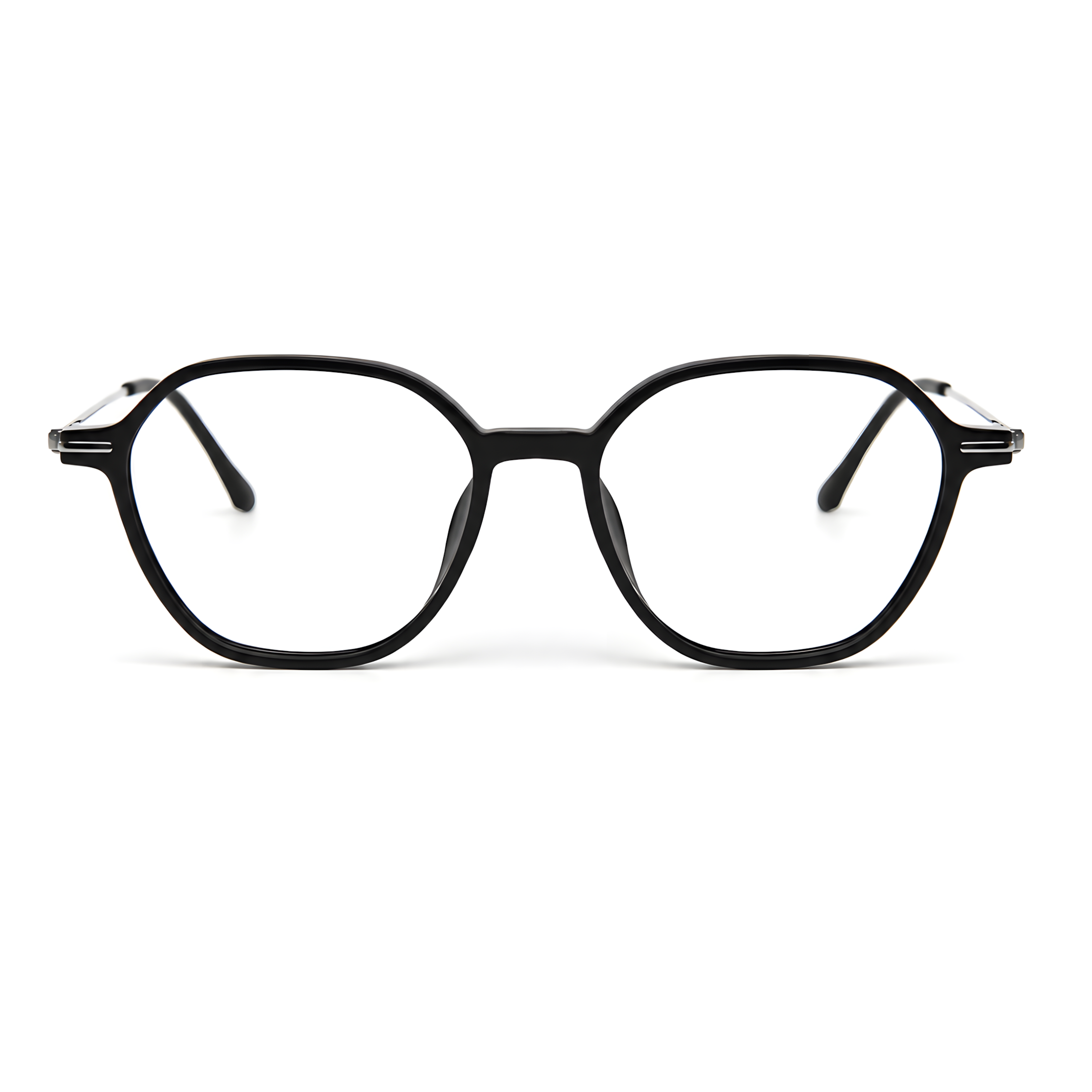 SEOCHO Black/Silver Asian fit eyeglasses