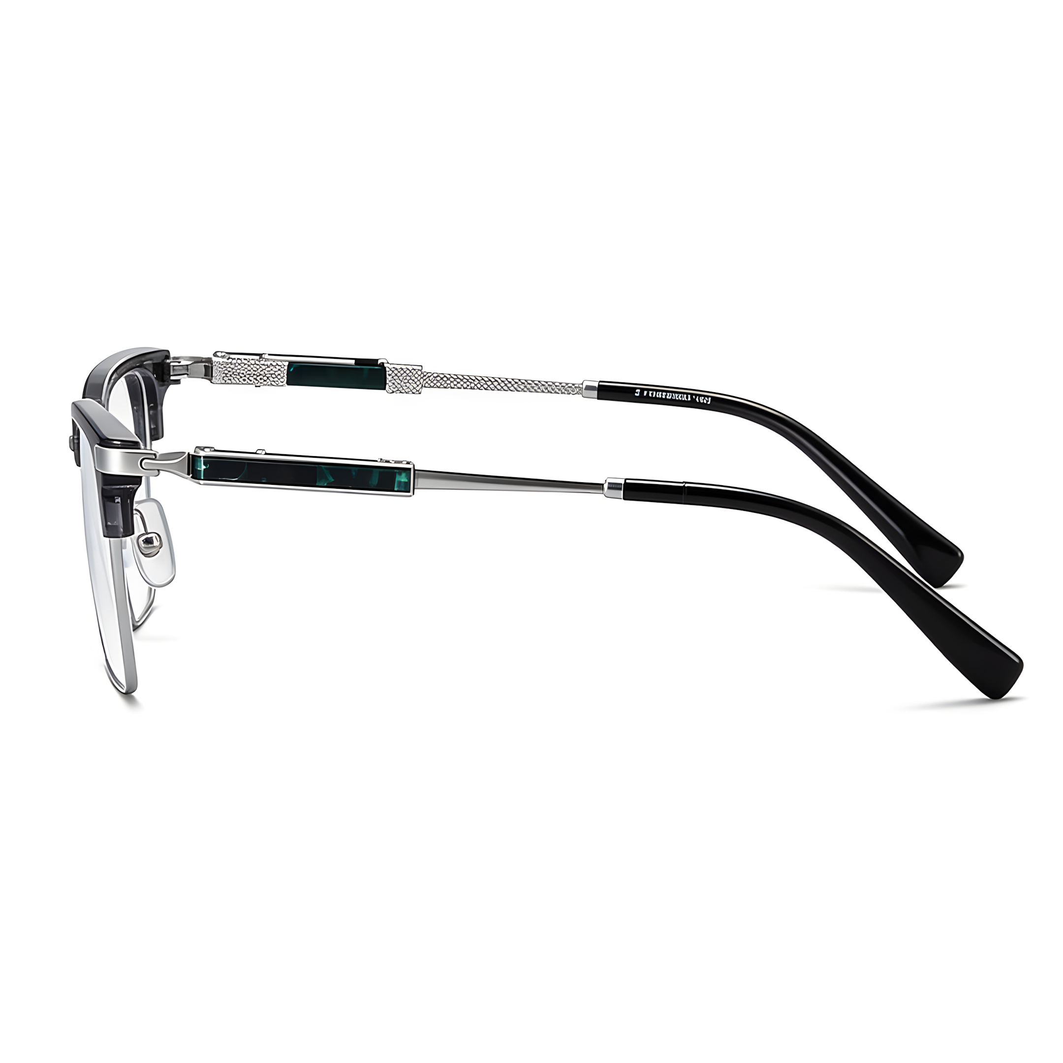 TSUBAKI eyeglasses - F-81099HT-CLEAR-GRAY (3)