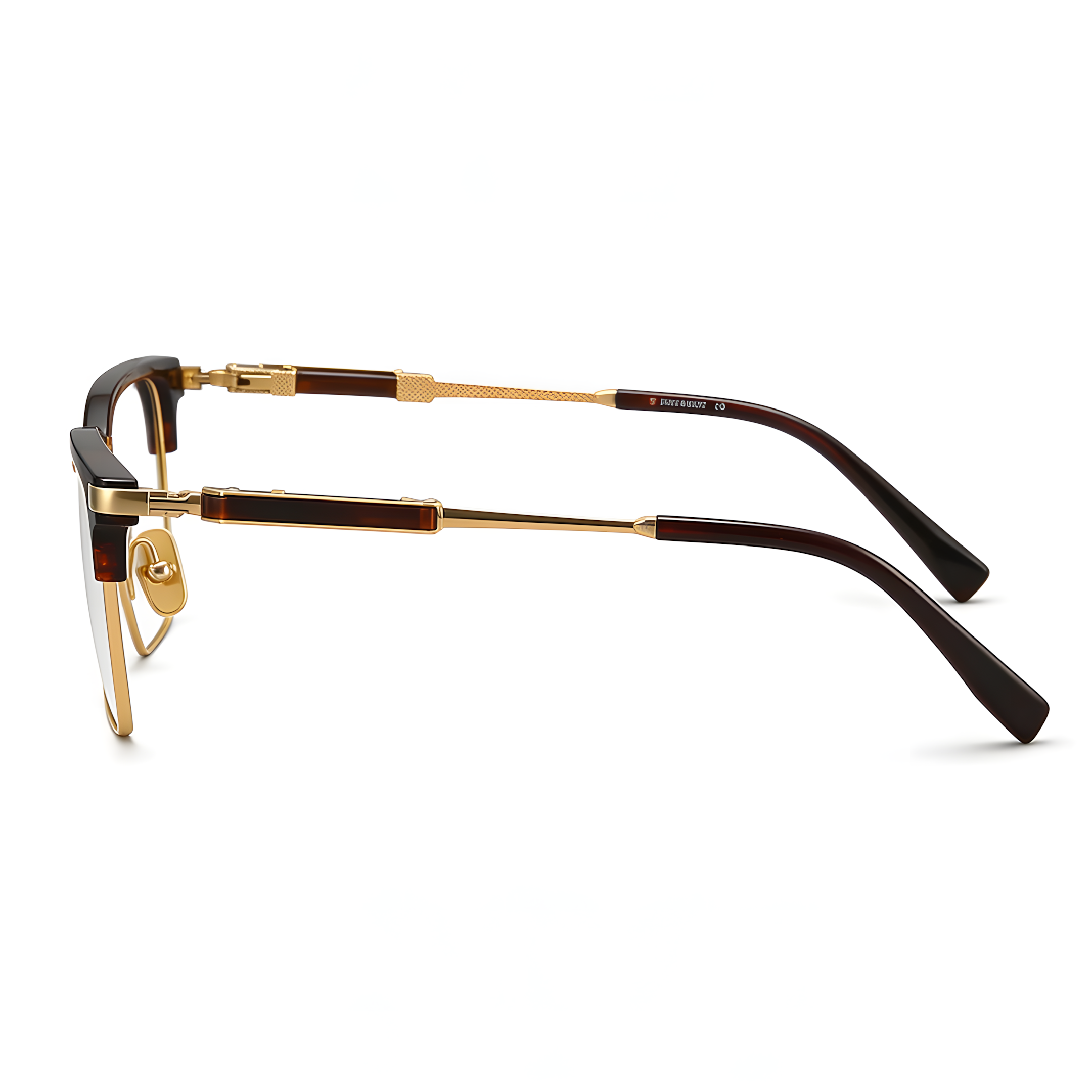 TSUBAKI eyeglasses - F-81099HT-TEA-GOLD (3)