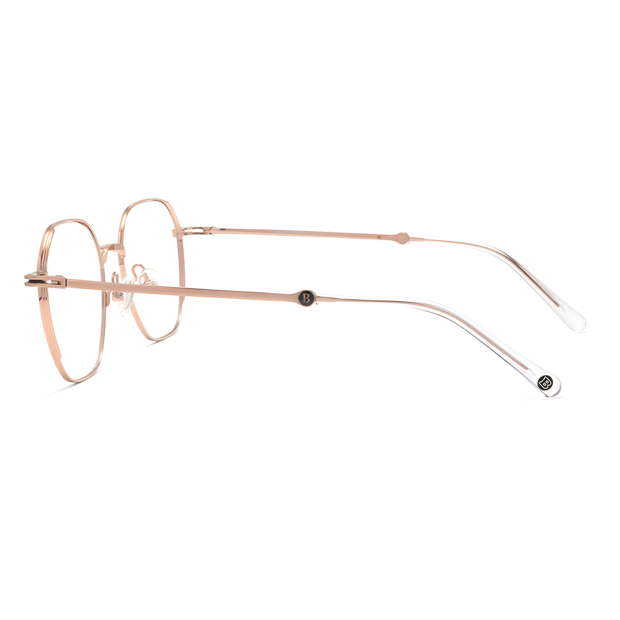 HIMEJI Rose Gold Asian fit eyeglasses