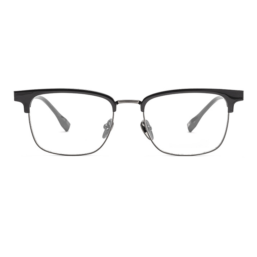 SUWON Black/Gunmetal Asian fit eyeglasses