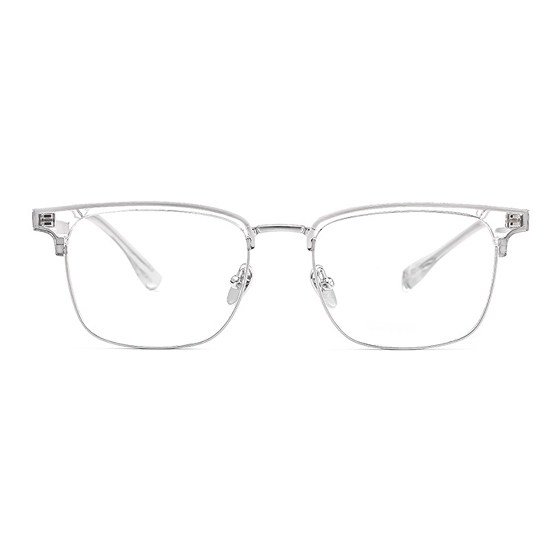 SUWON Translucent/Silver Asian fit eyeglasses