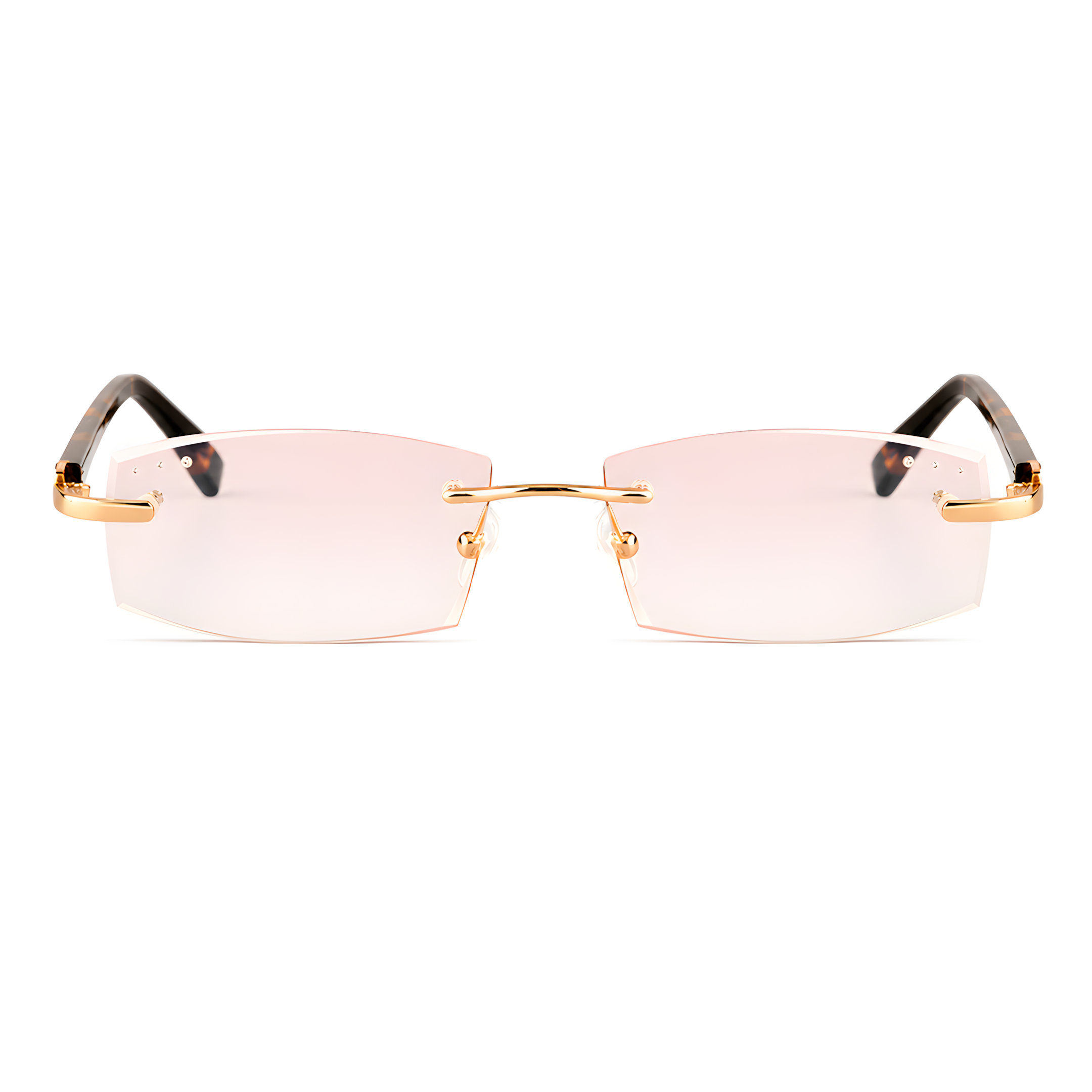 GINZA READER Tea Asian fit eyeglasses