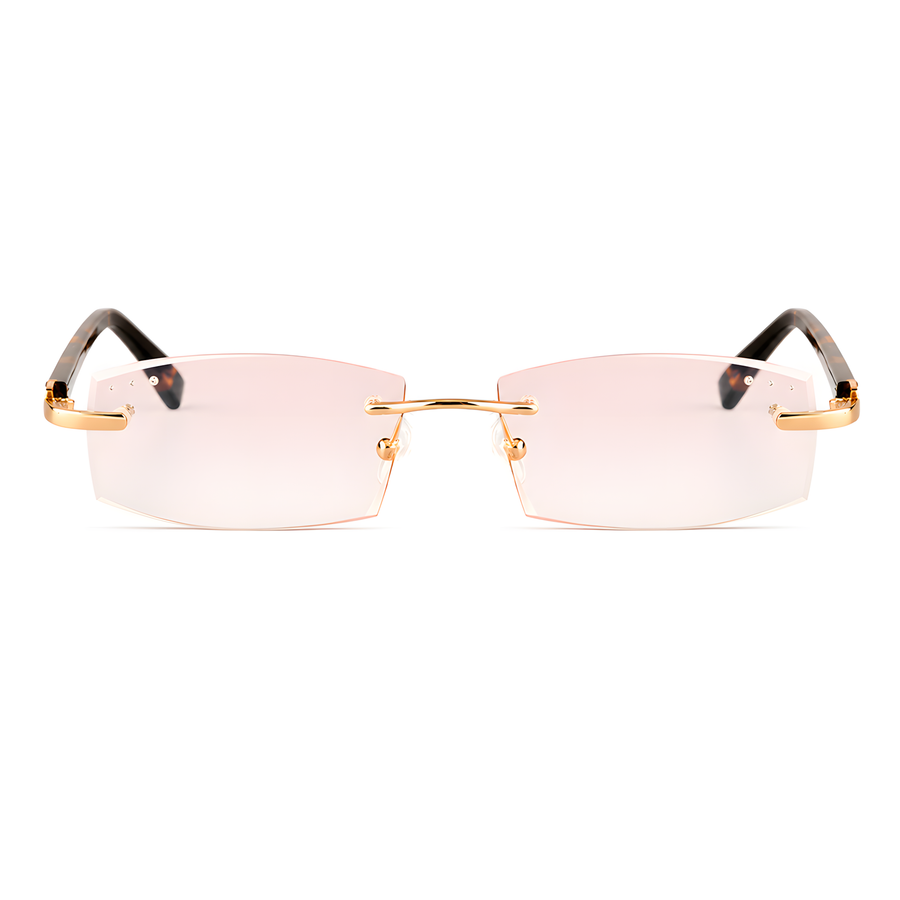 GINZA READER Tea Asian fit eyeglasses
