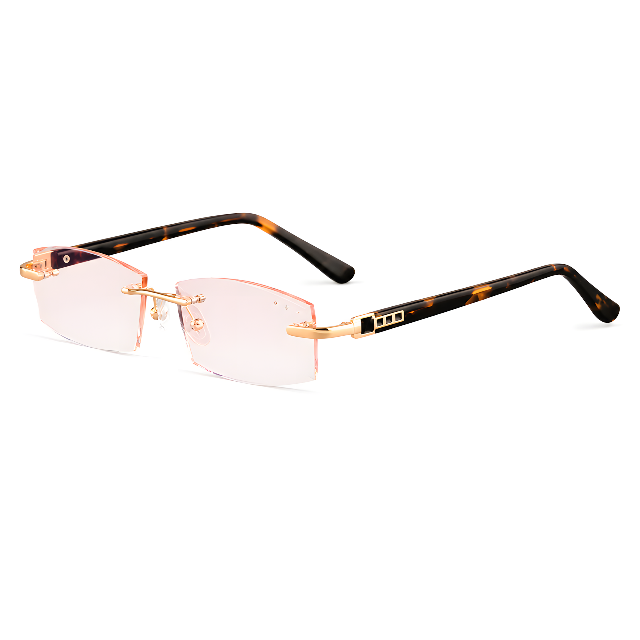 GINZA READER Tea Asian fit eyeglasses