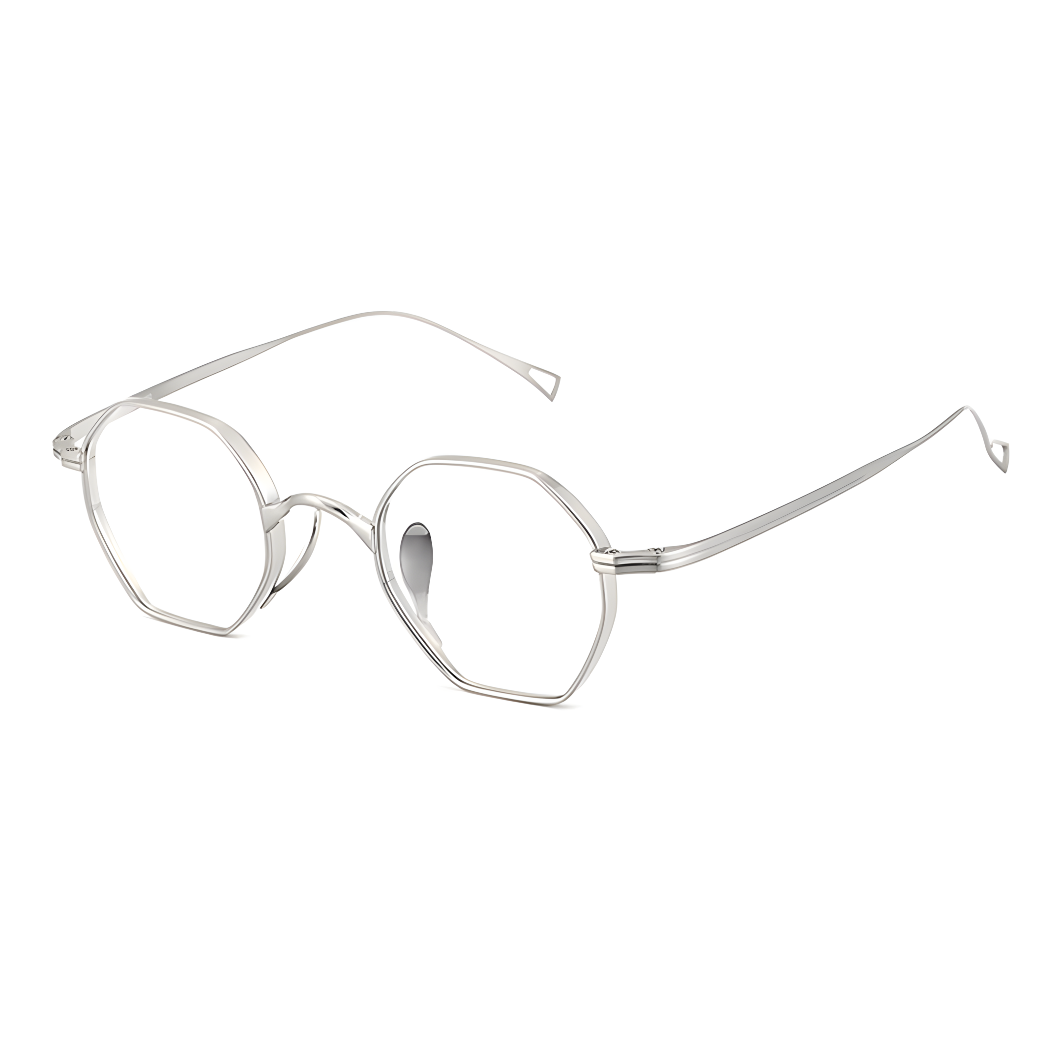 KARUIZAWA Silver Asian fit eyeglasses