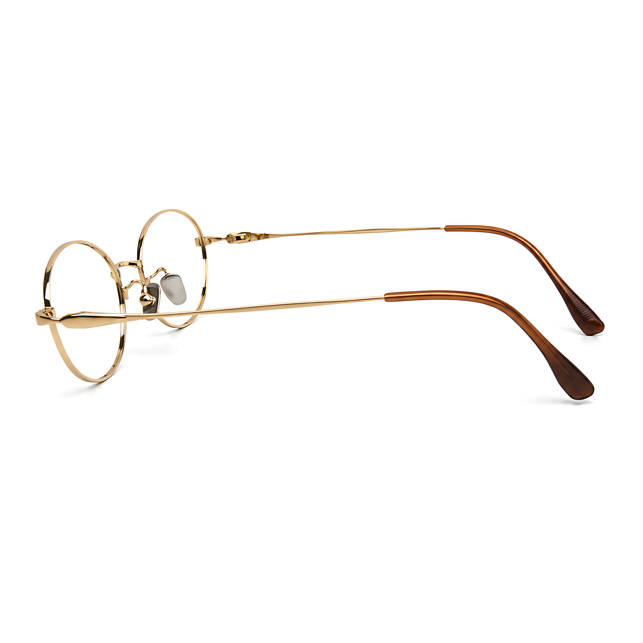 REN gold eyeglasses