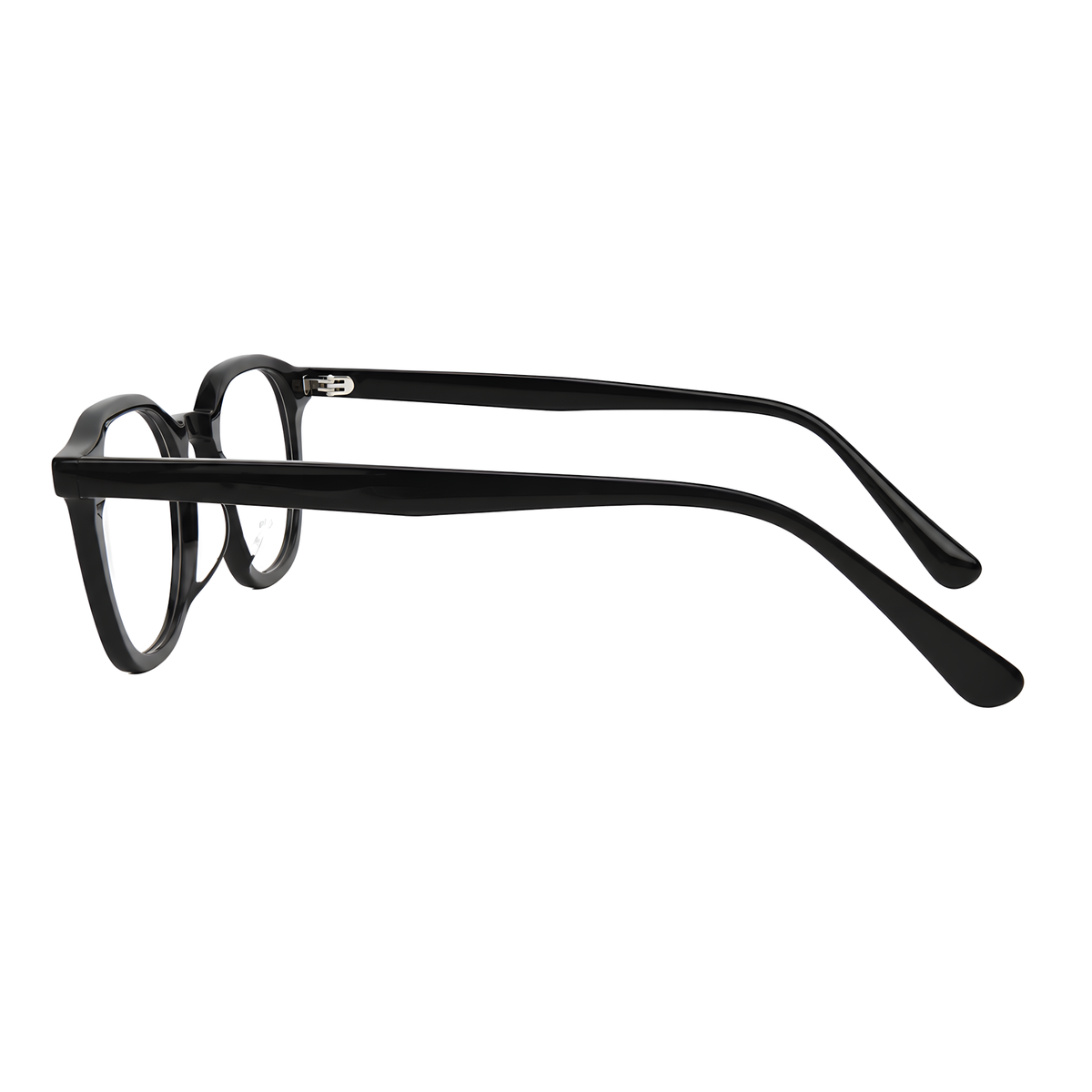 AOMORI Asian fit eyeglasses - GG6013F白底图亮黑3