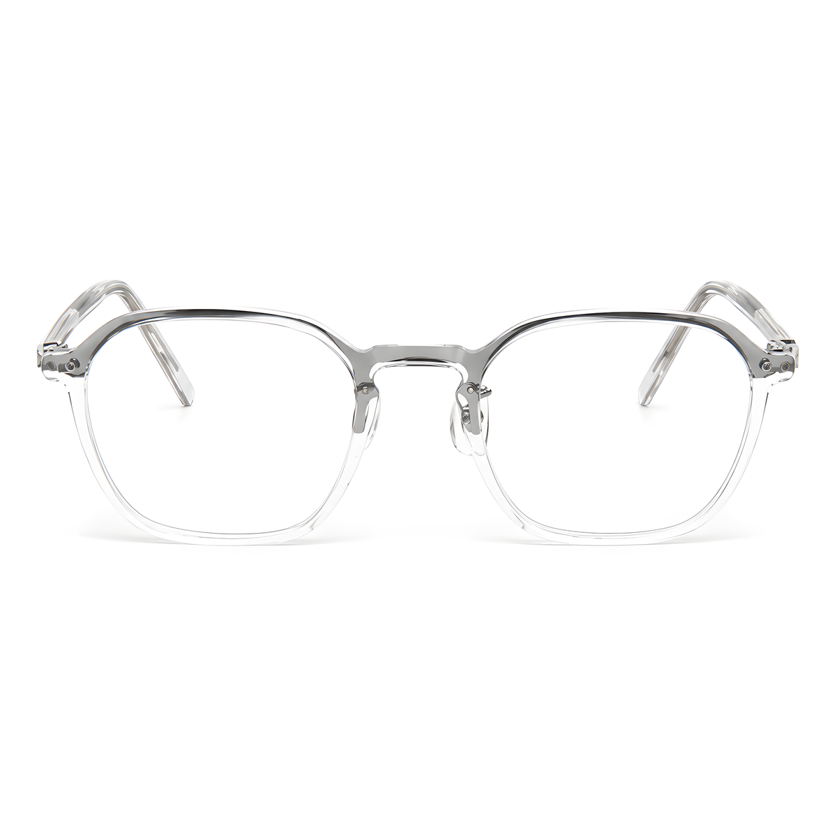KOBARI Asian fit eyeglasses - KBT98C51白底图透明色