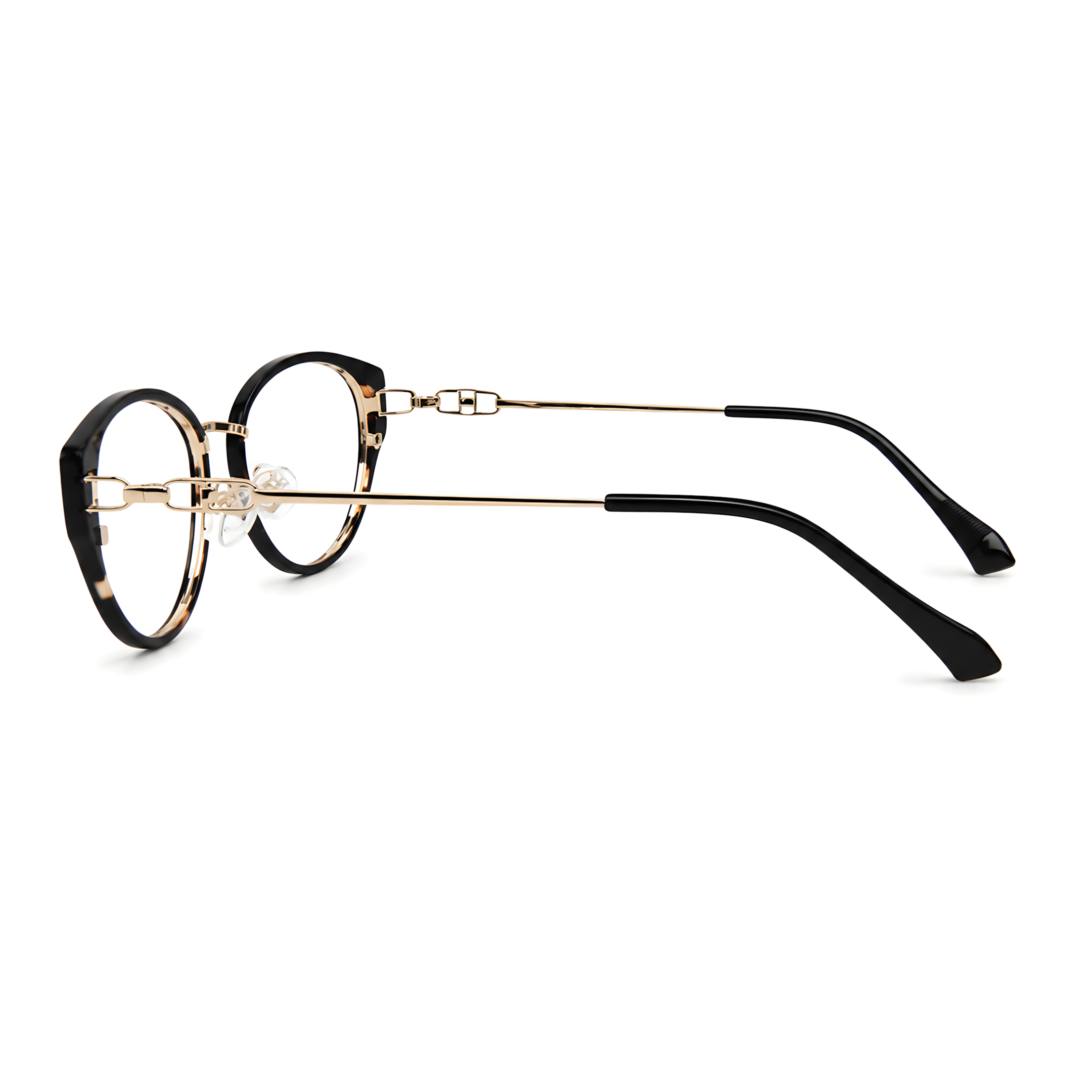 TOTTORI Black/Gold eyeglasses - product view 3
