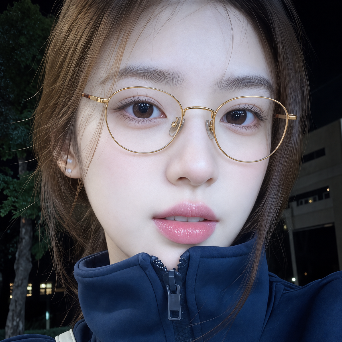 VIRENA model wearing GOODLUUK eyewear 2