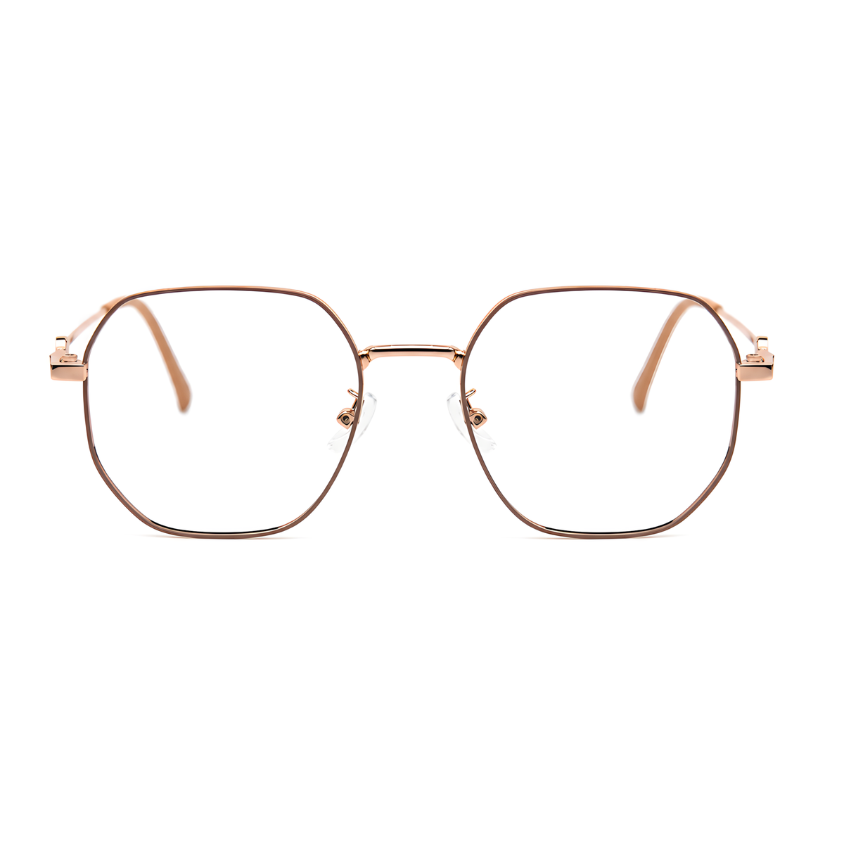 WUXI Brown/Rose Gold eyeglasses - product view 1