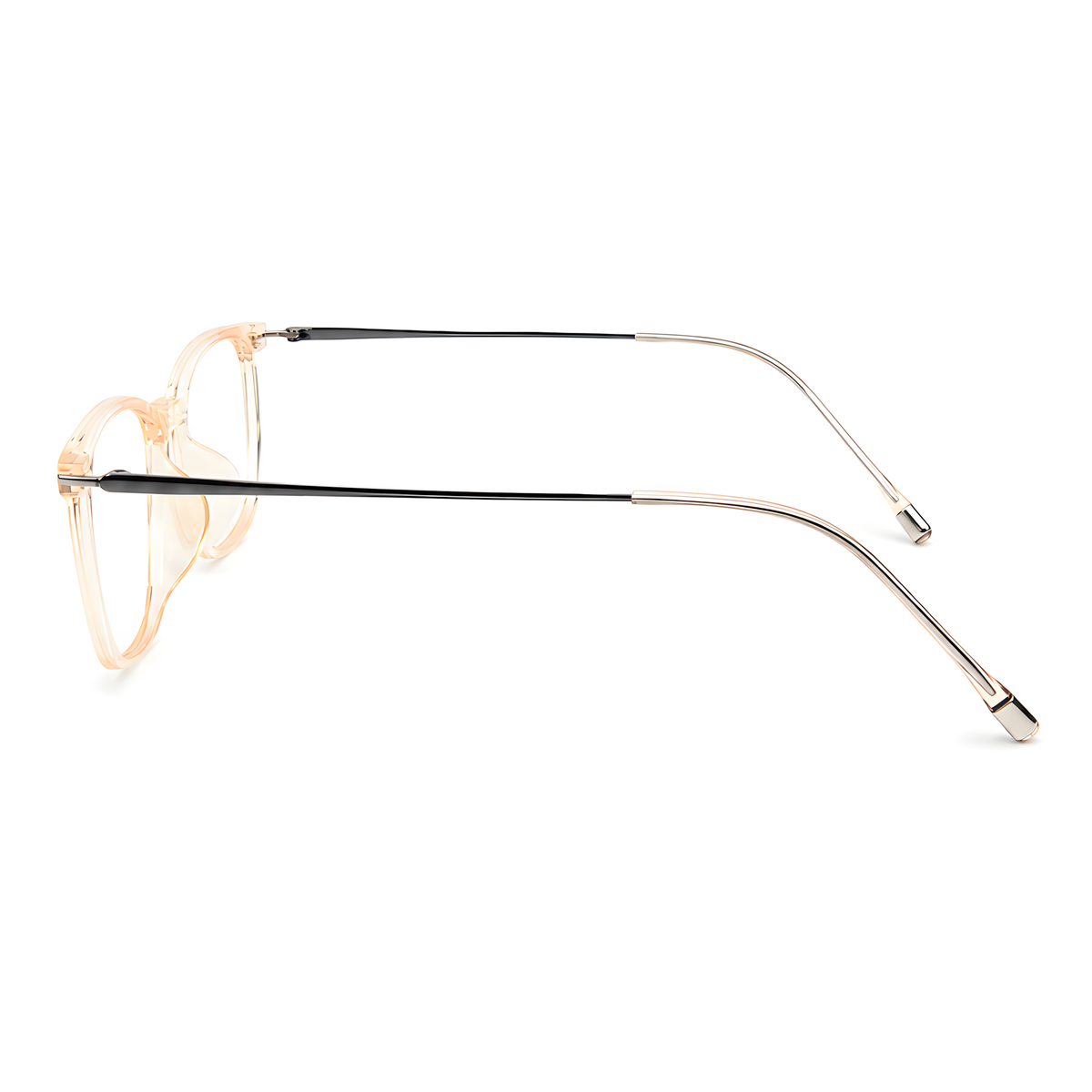 SAKAI Tea/Silver eyeglasses - product view 3