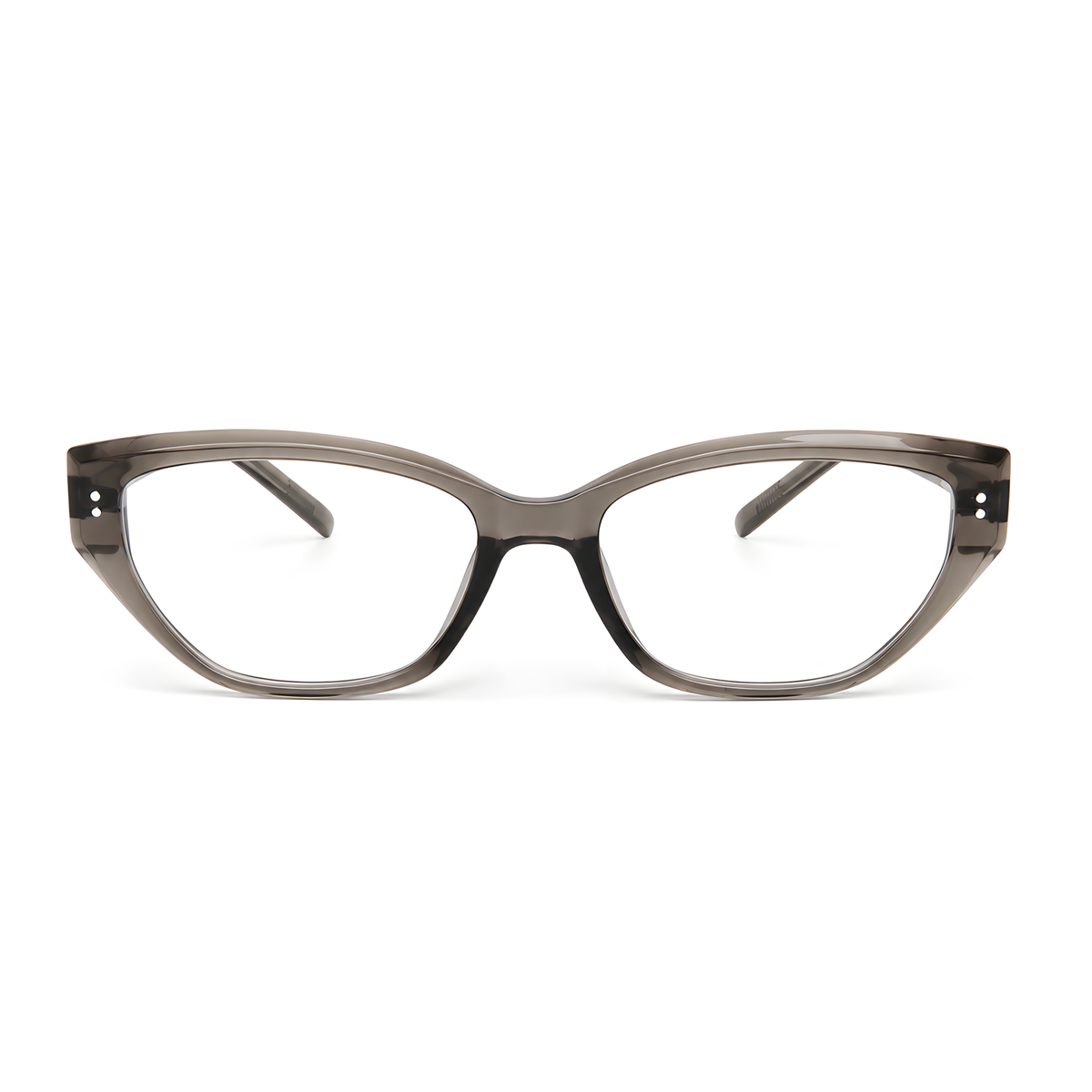 HACHINOHE Khaki eyeglasses front view