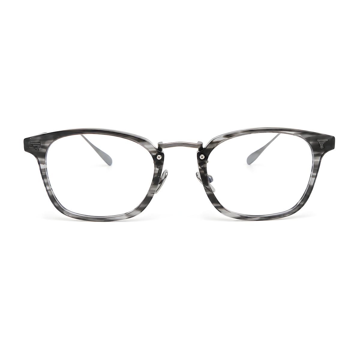 MAEBASHI eyeglasses M80922白底图花条纹枪3