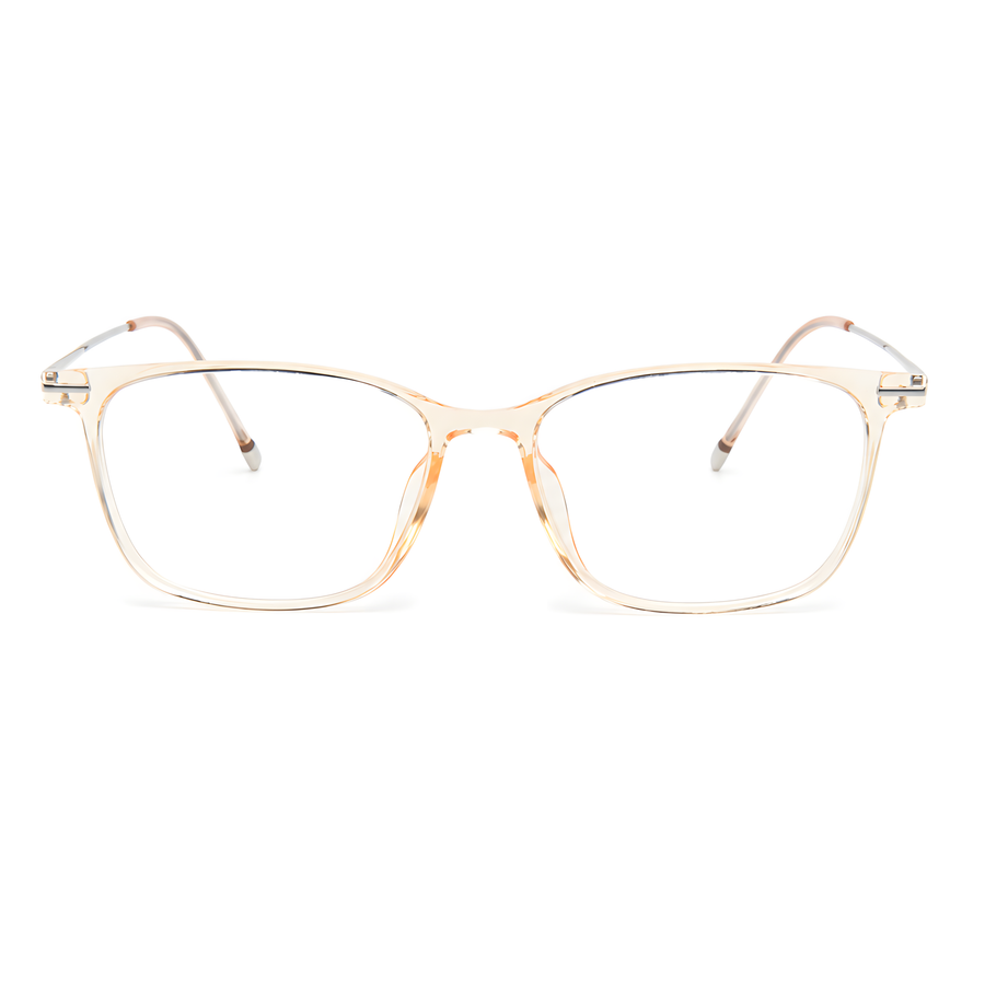 SAKAI Tea/Silver eyeglasses - product view 1
