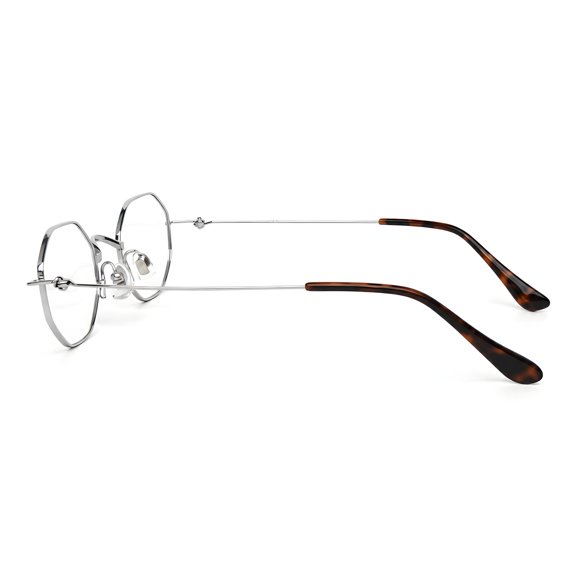 NIIGATA Silver eyeglasses side view