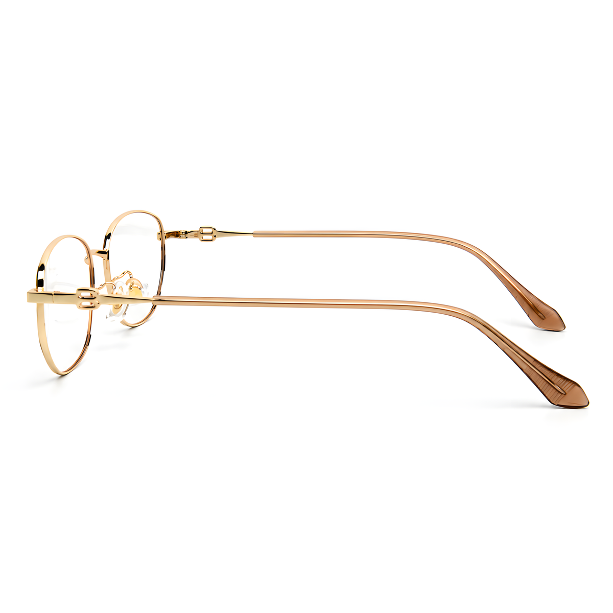 KURE eyeglasses 58273白底图玳瑁金3