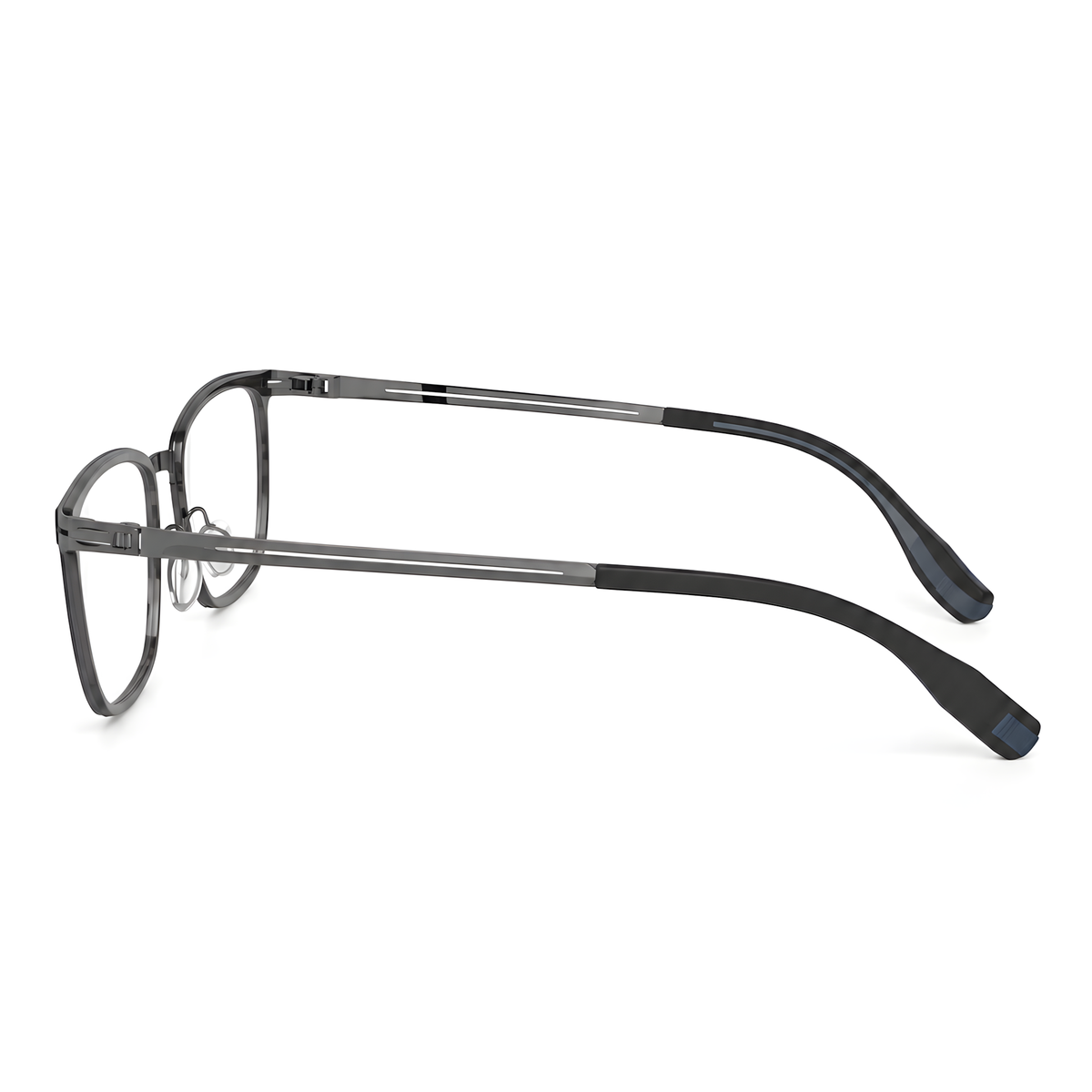 MIZUHO eyeglasses 8606HT白底图黑枪2