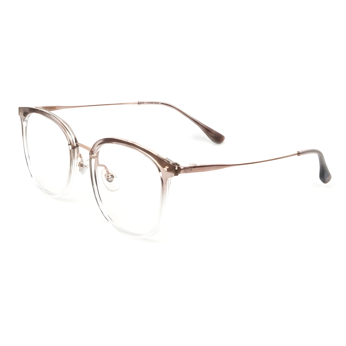 MIYAZAKI Gradient Tea Grey eyeglasses front view